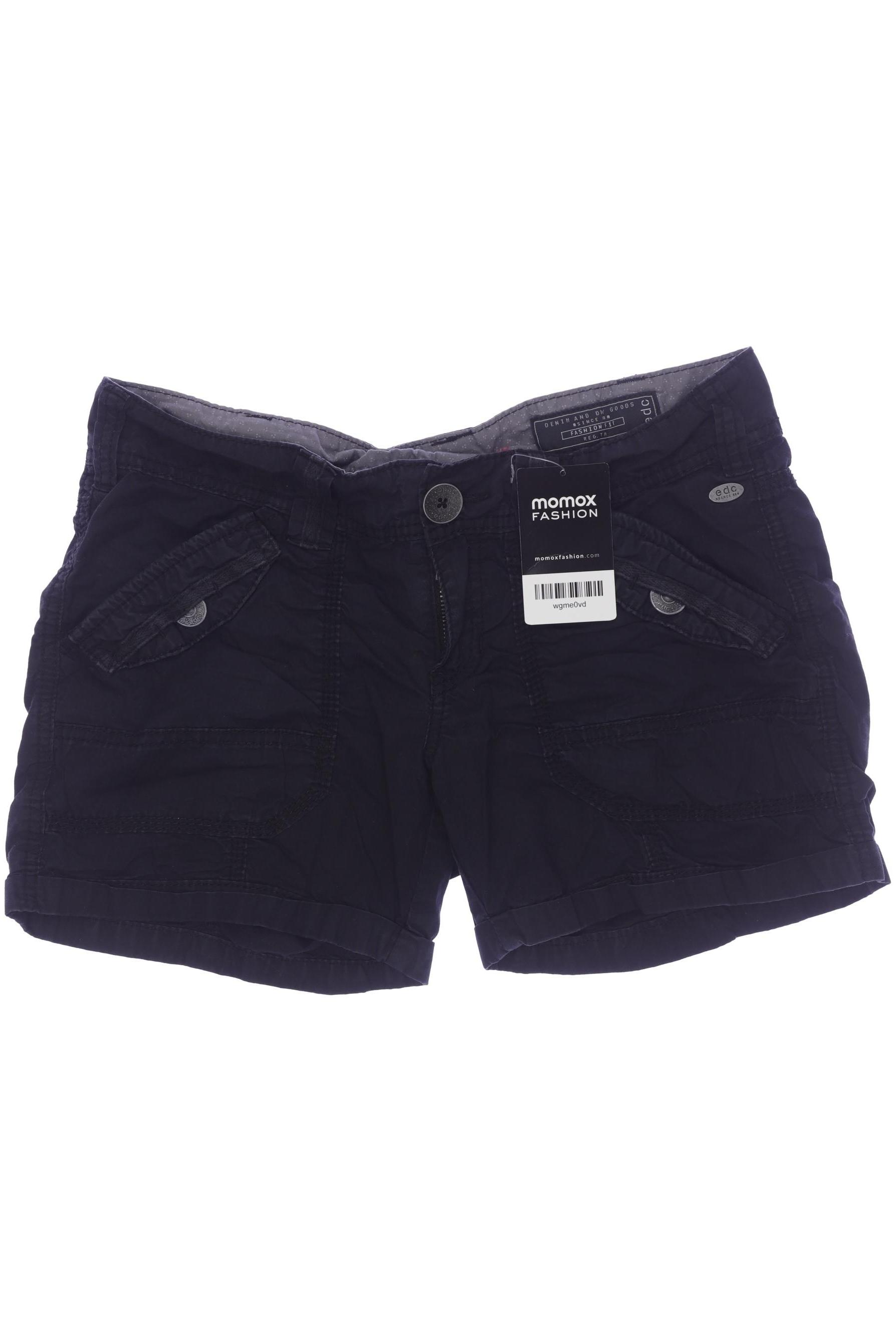 

edc by Esprit Damen Shorts, schwarz, Gr. 36