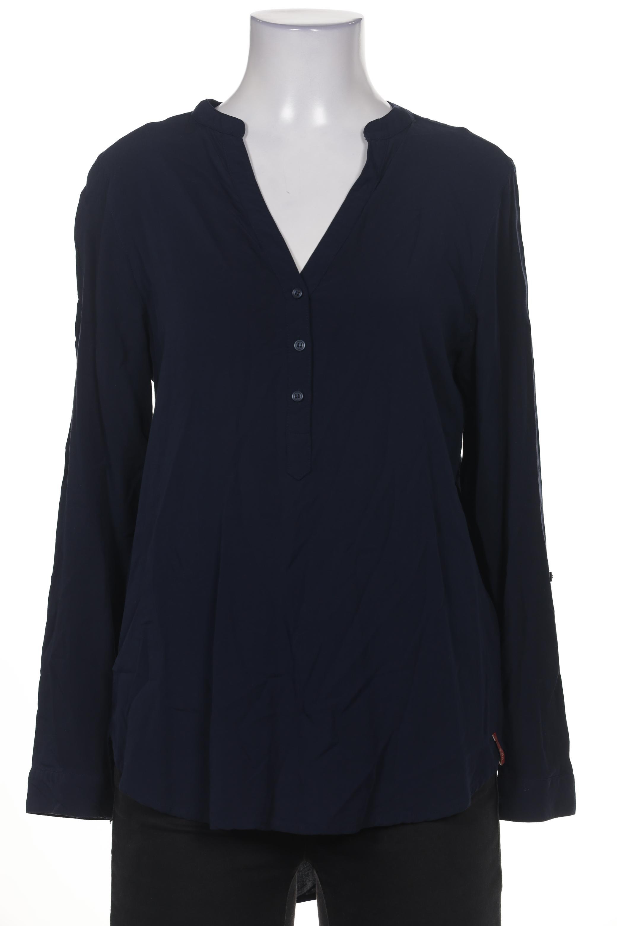 

edc by Esprit Damen Bluse, marineblau, Gr. 36
