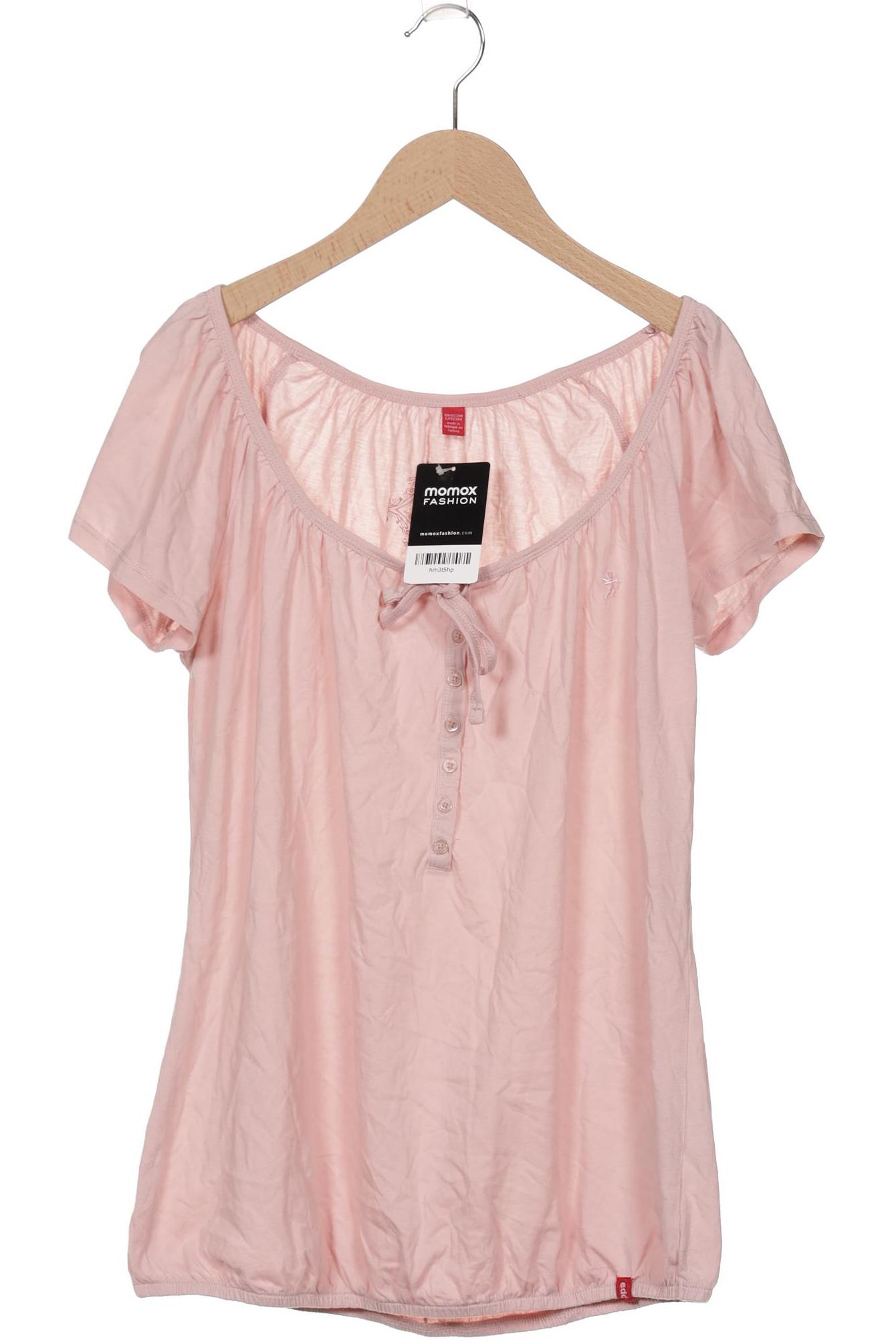 

edc by Esprit Damen T-Shirt, pink, Gr. 38