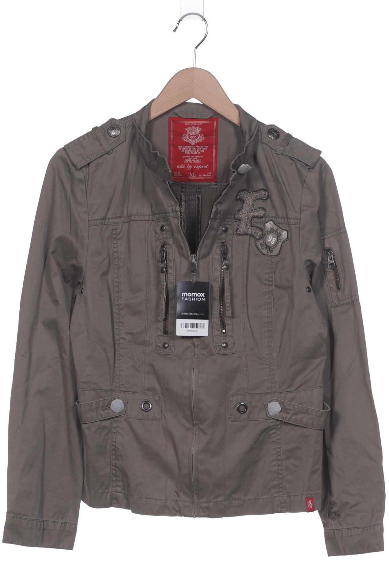 

edc by Esprit Damen Jacke, braun, Gr. 44