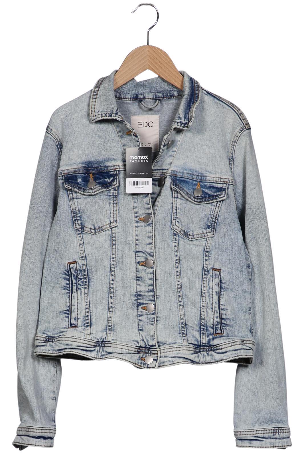 

edc by Esprit Damen Jacke, hellblau, Gr. 38