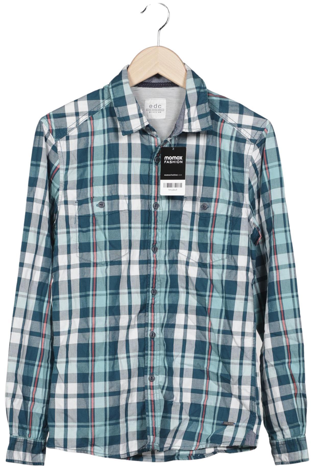 

edc by Esprit Herren Hemd, mehrfarbig, Gr. 44