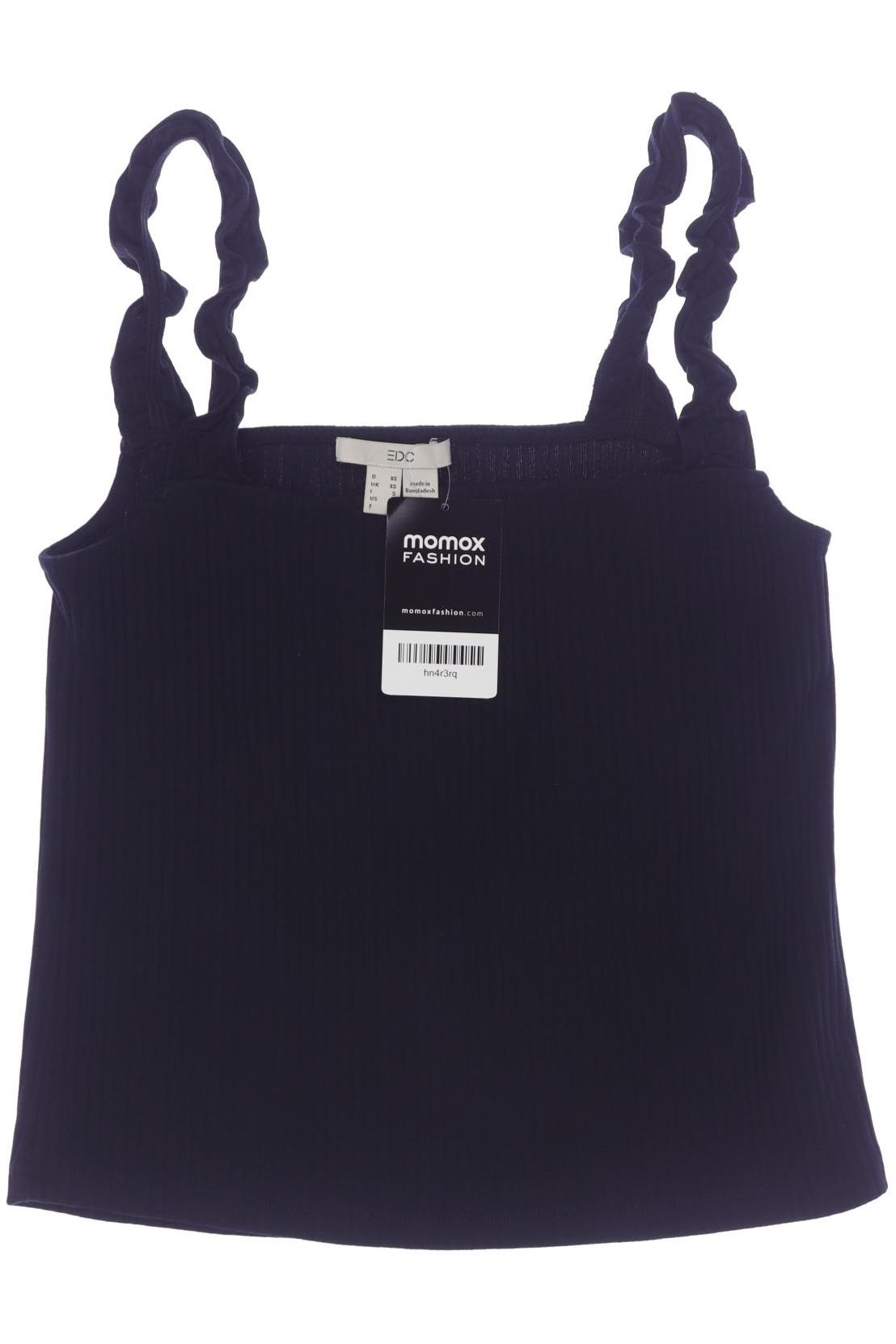 

edc by Esprit Damen Top, schwarz, Gr. 34