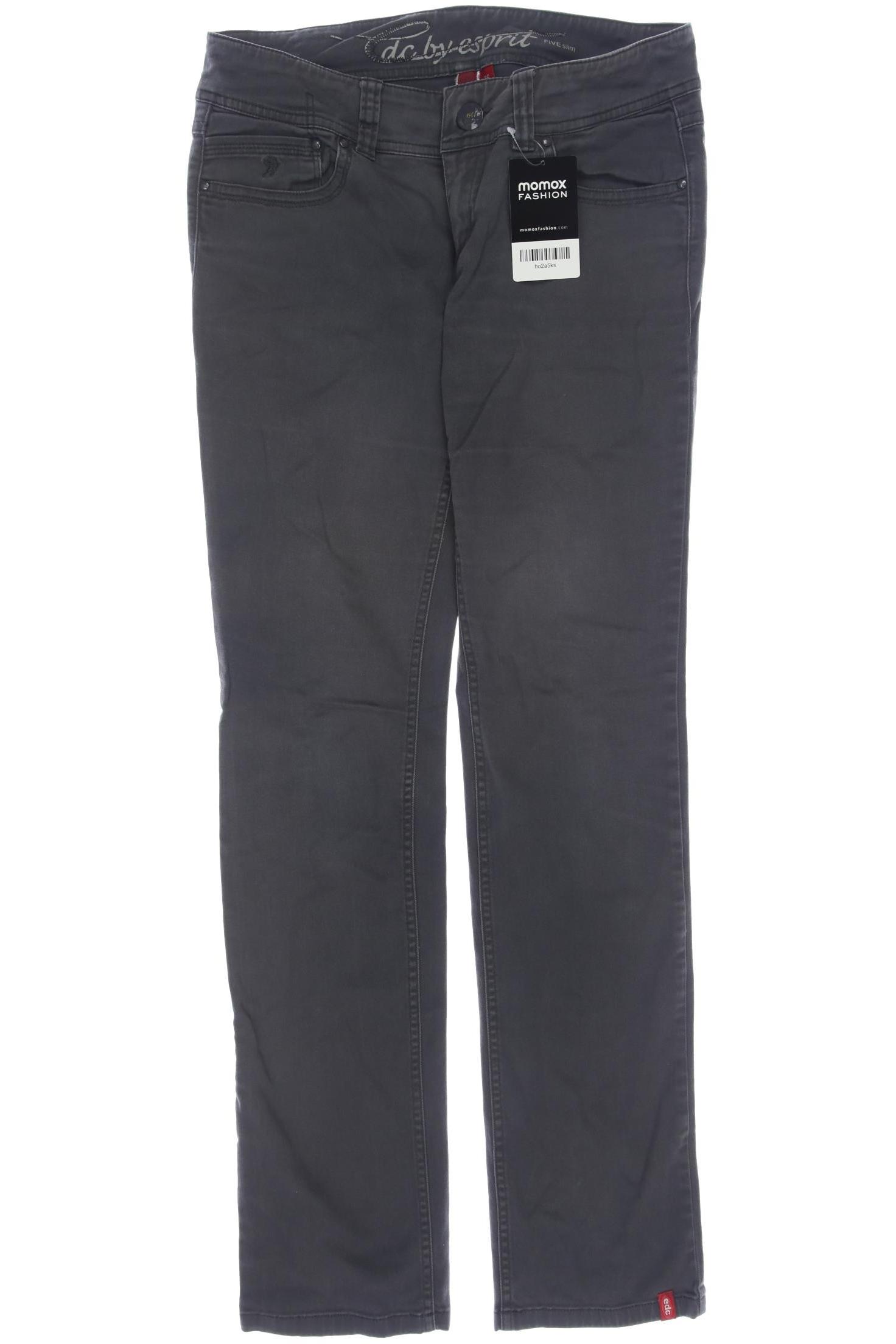 

edc by Esprit Damen Jeans, grau, Gr. 36