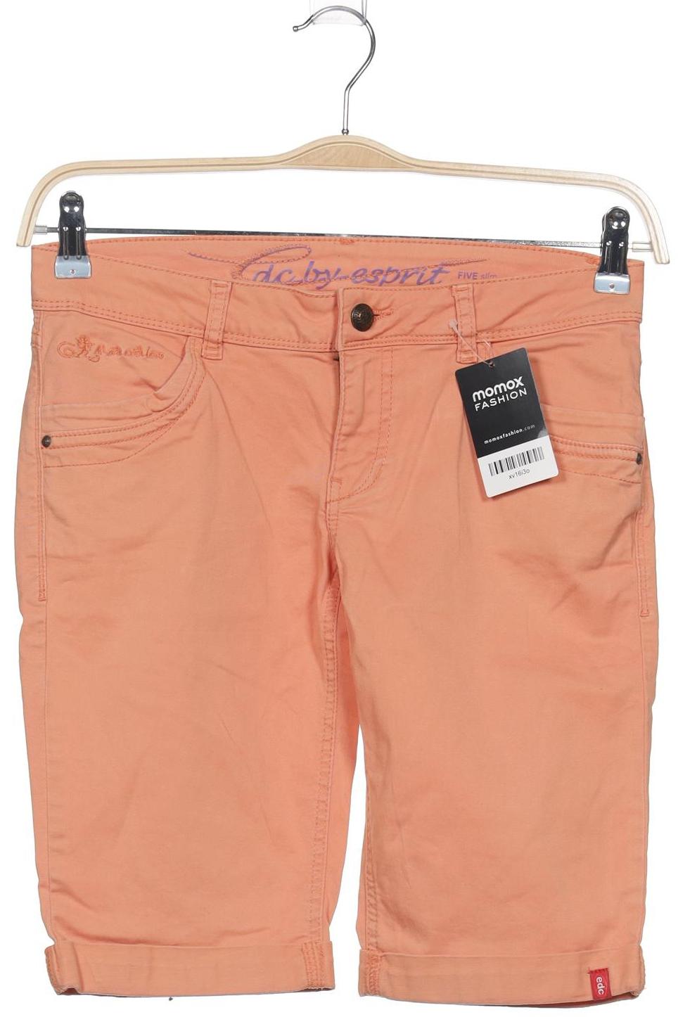 

edc by Esprit Damen Shorts, orange, Gr. 36