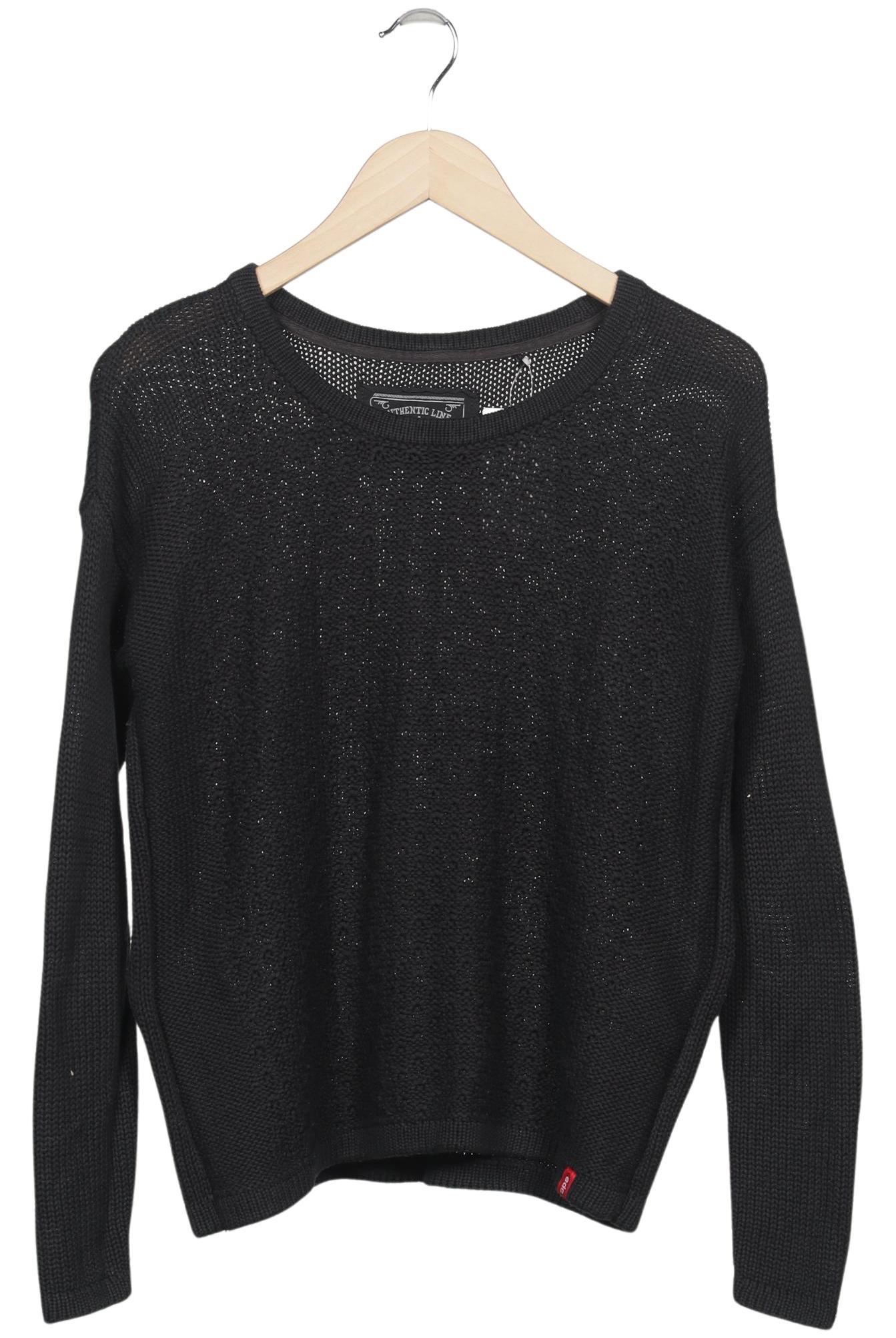 

edc by Esprit Damen Pullover, schwarz, Gr. 36