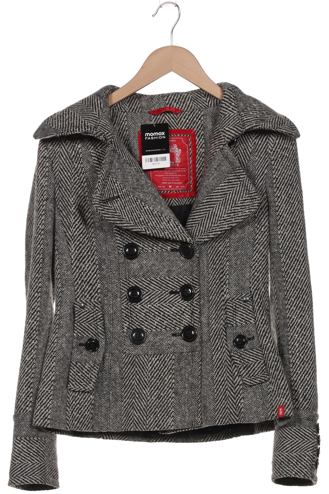 

edc by Esprit Damen Jacke, grau, Gr. 38