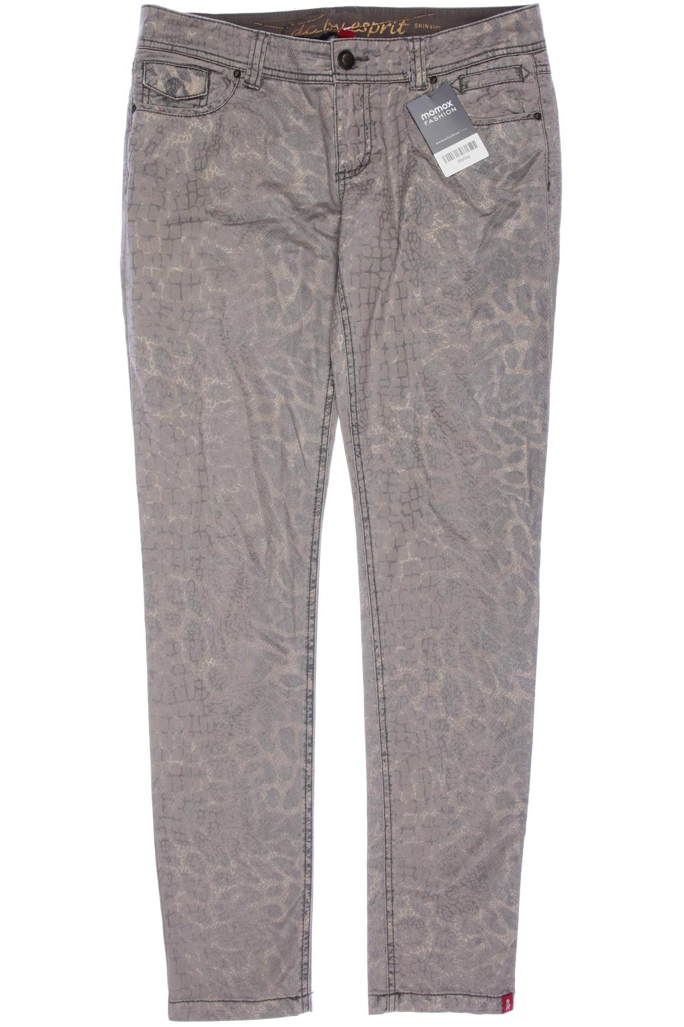 

edc by Esprit Damen Jeans, grau, Gr. 38