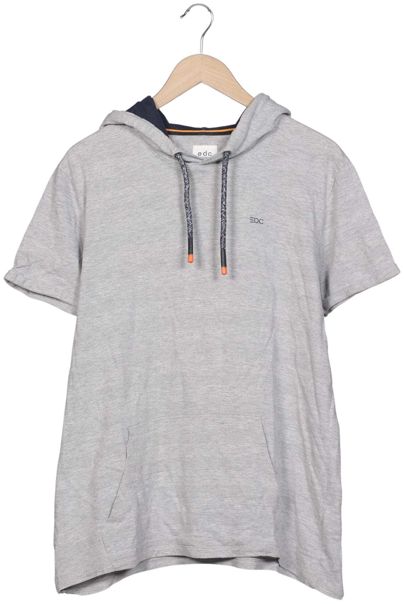 

edc by Esprit Herren T-Shirt, grau, Gr. 54