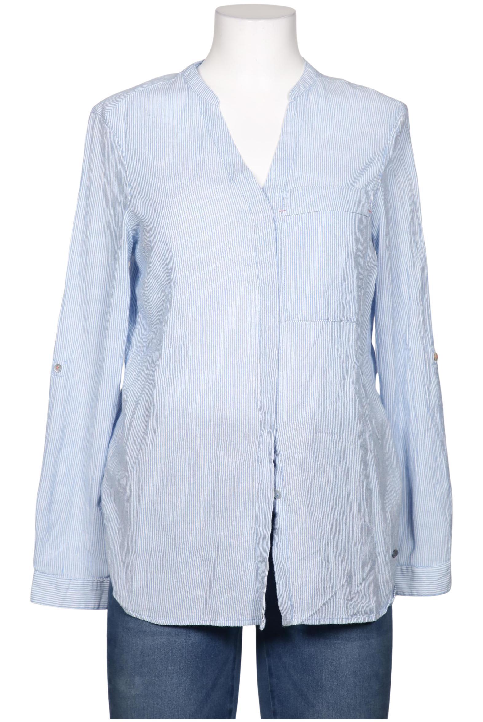 

edc by Esprit Damen Bluse, hellblau, Gr. 38