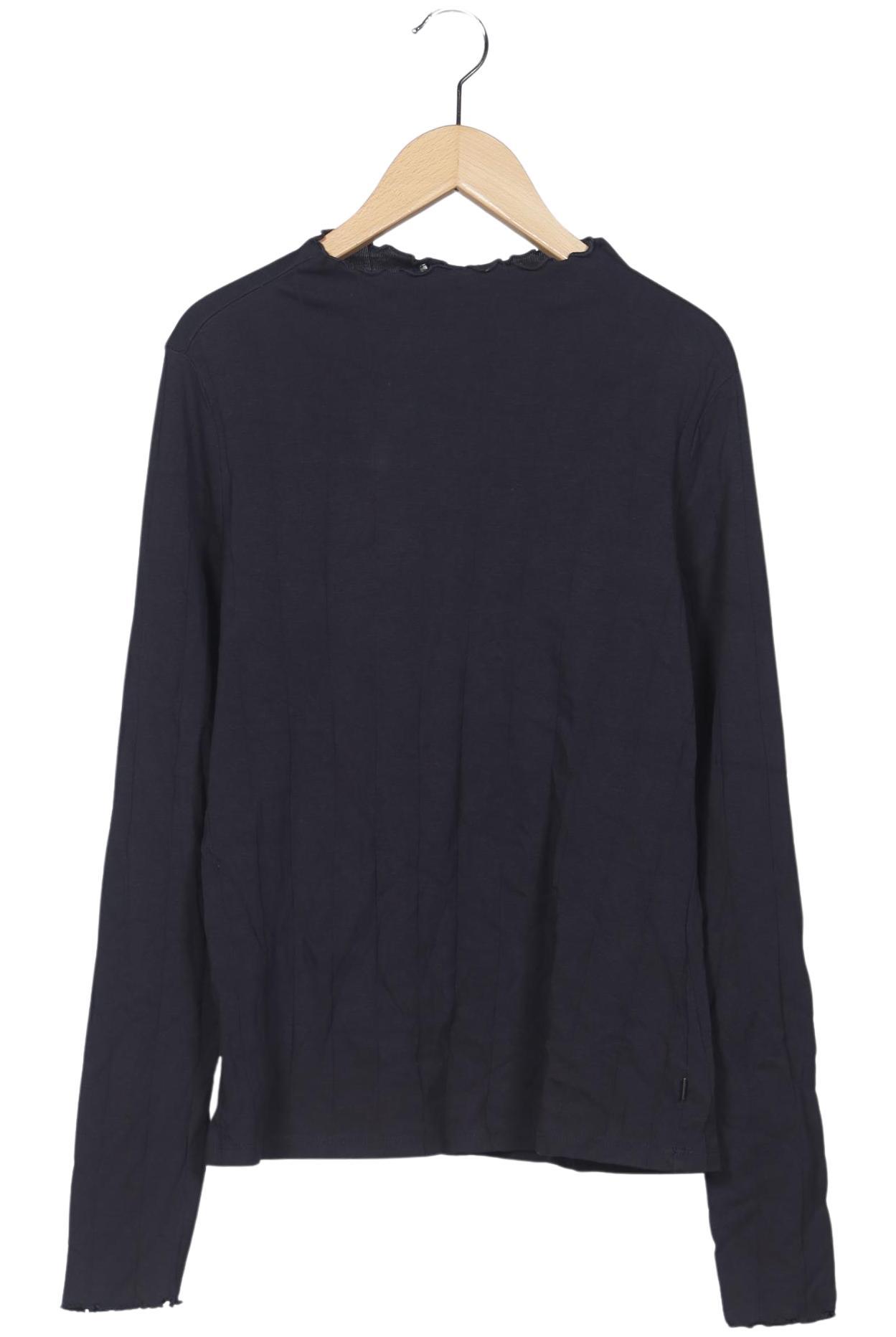 

edc by Esprit Damen Langarmshirt, marineblau, Gr. 38