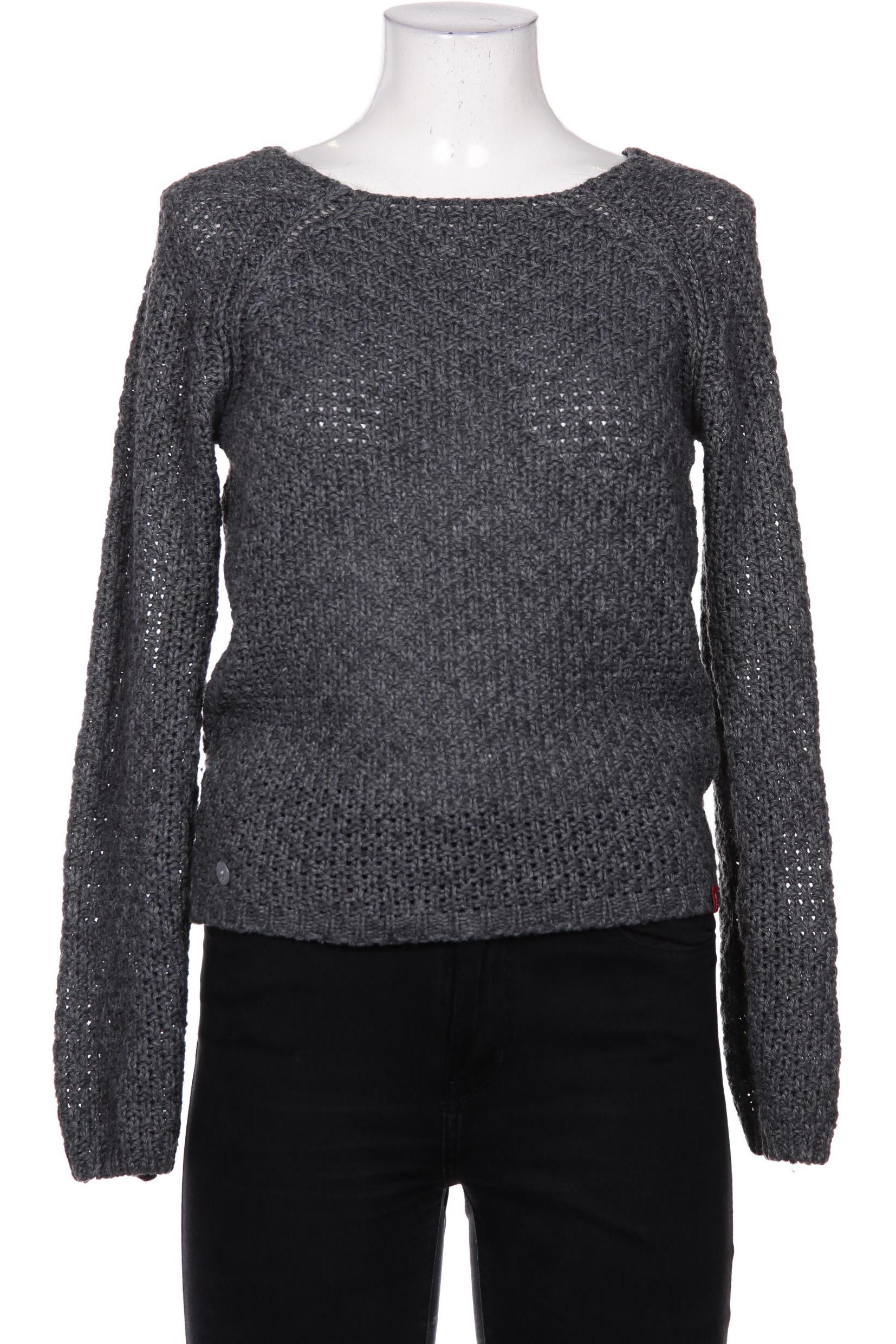 

edc by Esprit Damen Pullover, grau, Gr. 38