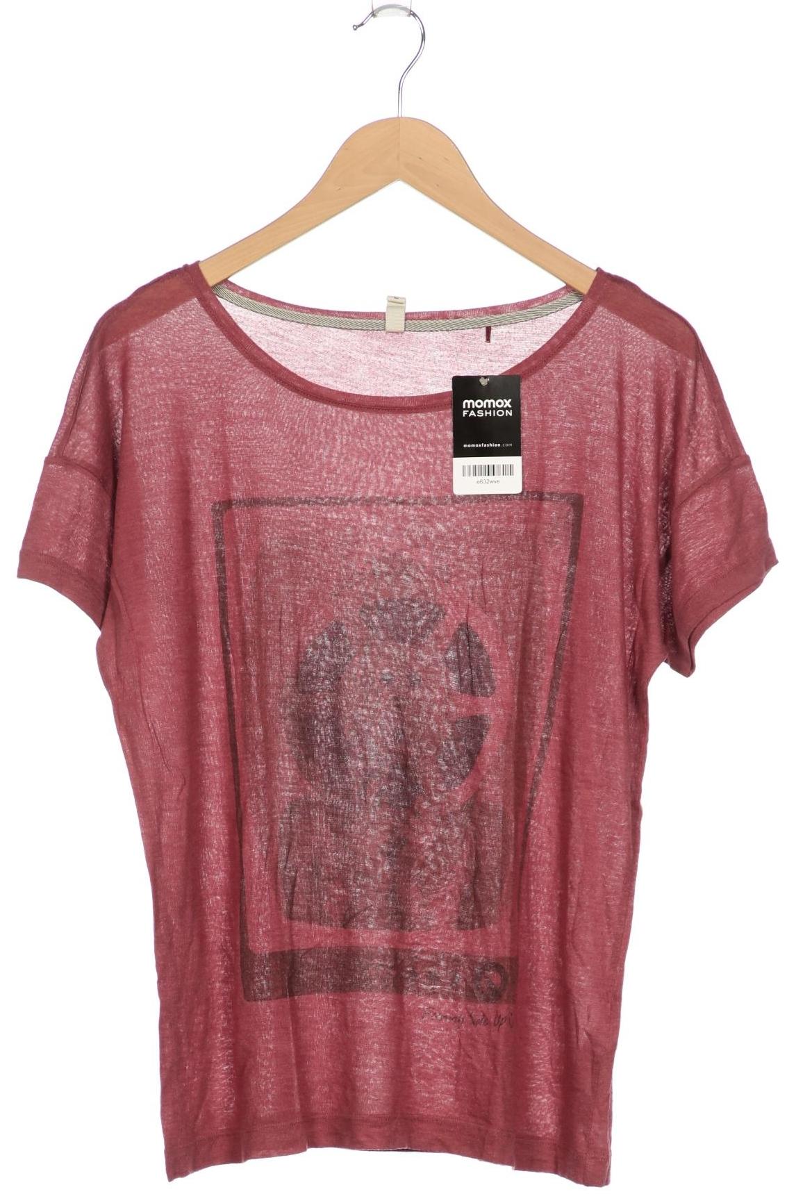 

edc by Esprit Damen T-Shirt, bordeaux, Gr. 42