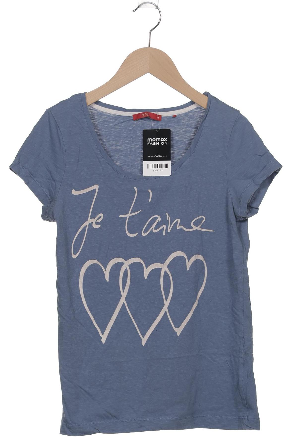 Thumbnail - edc by Esprit Damen T-Shirt, blau, Gr. 38