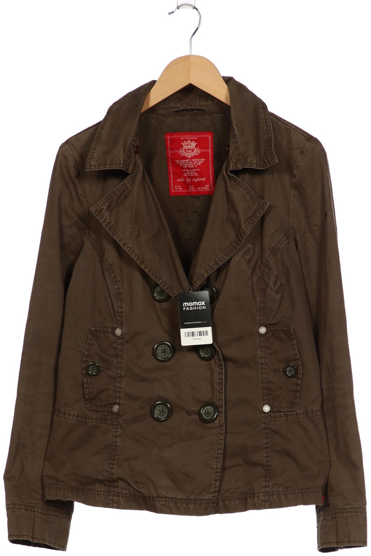 

edc by Esprit Damen Jacke, grau, Gr. 44