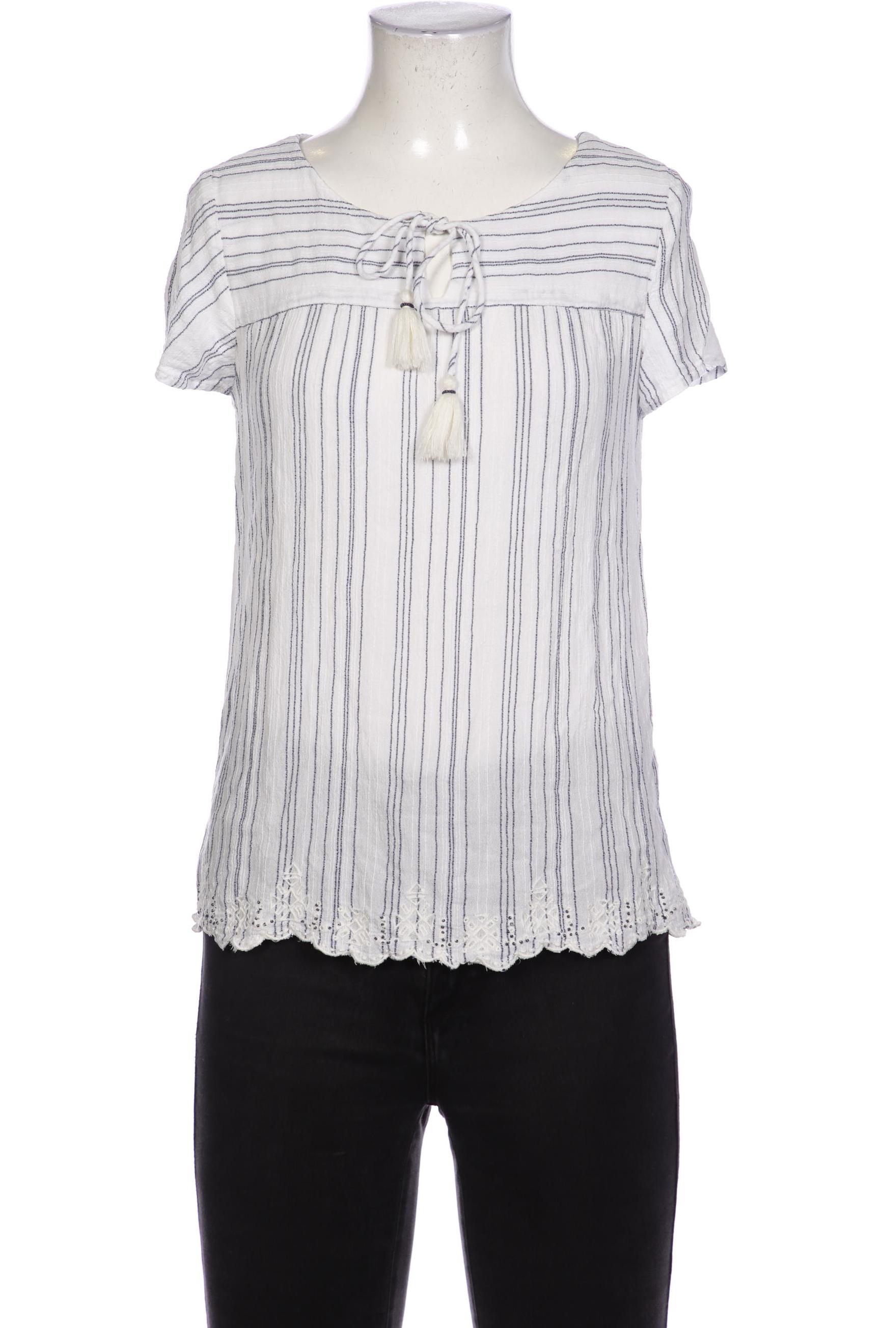 

edc by Esprit Damen Bluse, weiß, Gr. 34