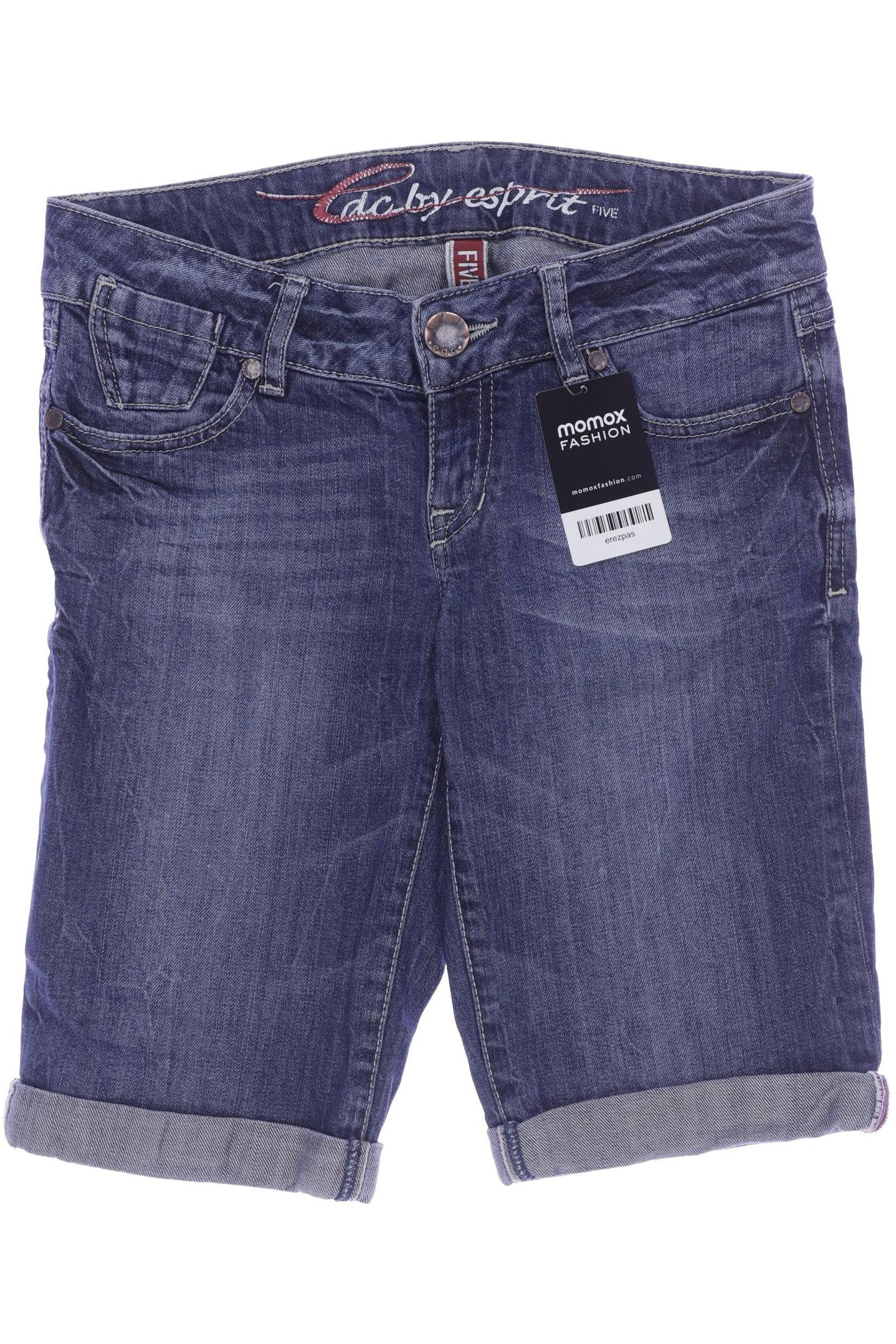 

edc by Esprit Damen Shorts, blau, Gr. 27