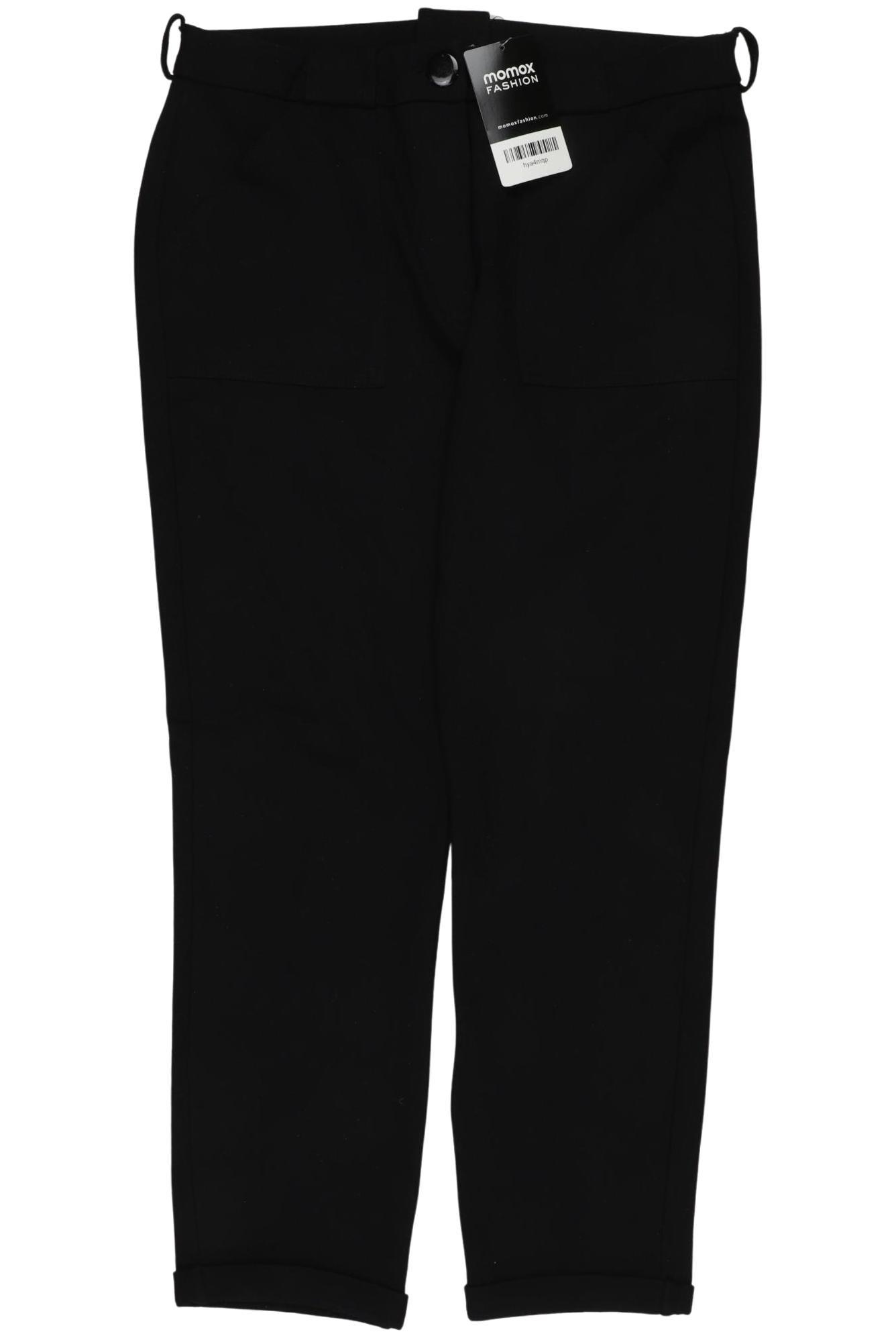 

edc by Esprit Damen Stoffhose, schwarz, Gr. 0