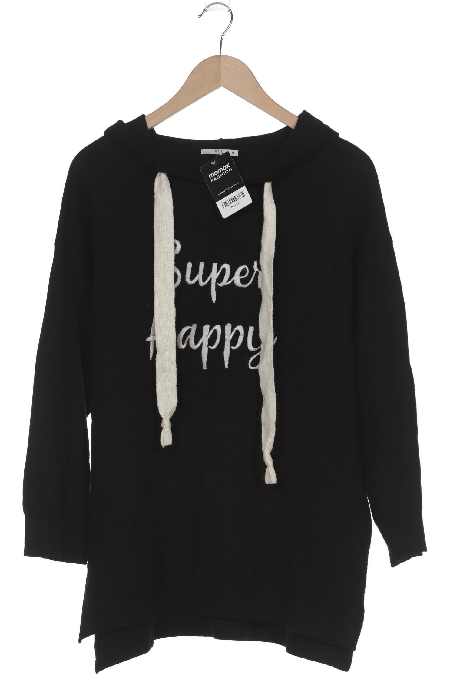 

edc by Esprit Damen Pullover, schwarz, Gr. 38