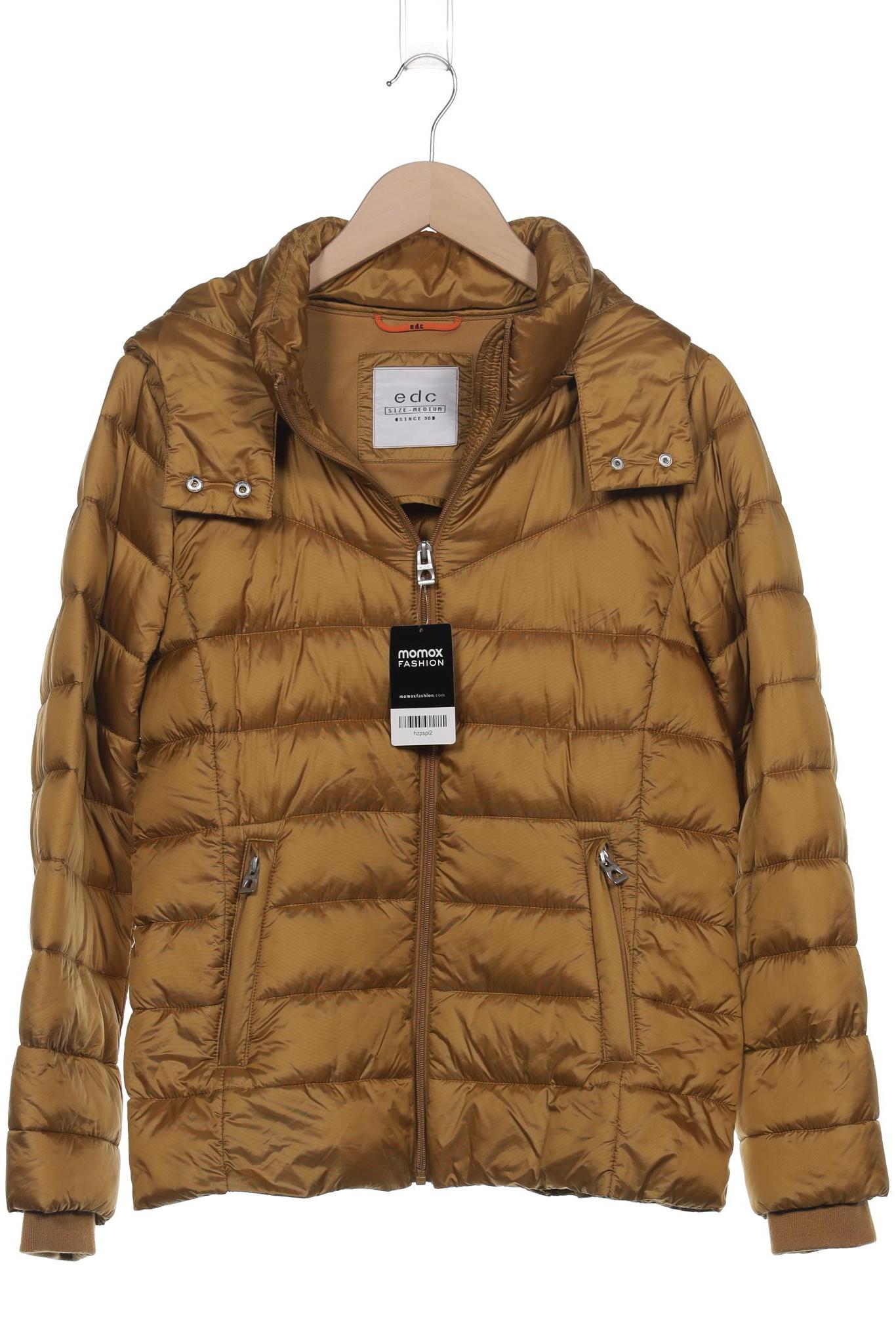 

edc by Esprit Damen Jacke, gold, Gr. 38
