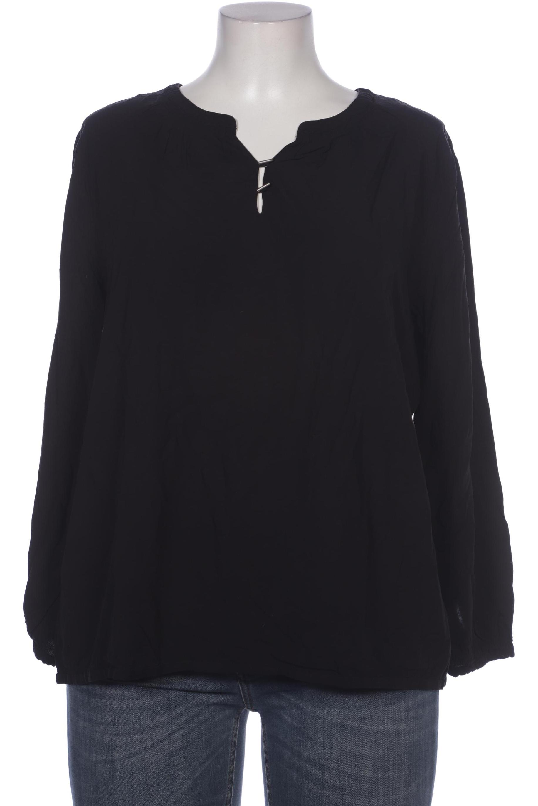 

edc by Esprit Damen Bluse, schwarz, Gr. 46