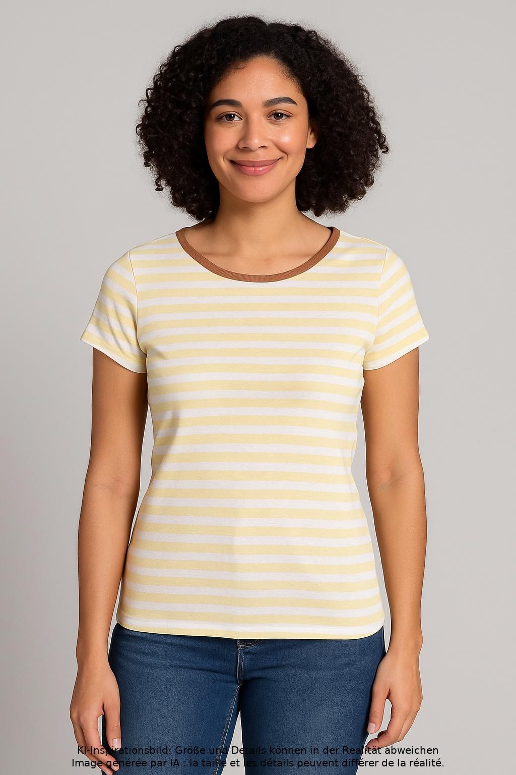 

edc by Esprit Damen T-Shirt, mehrfarbig, Gr. 38