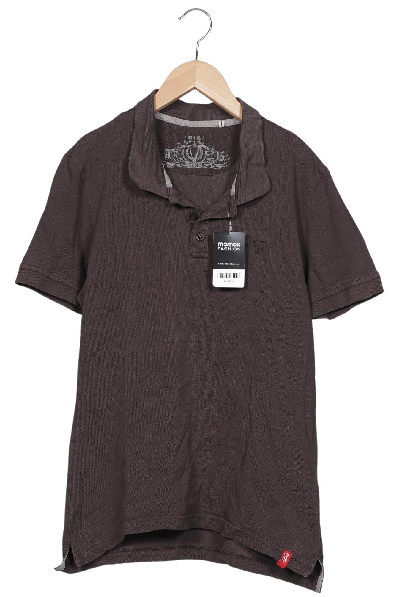 

edc by Esprit Herren Poloshirt, braun, Gr. 48