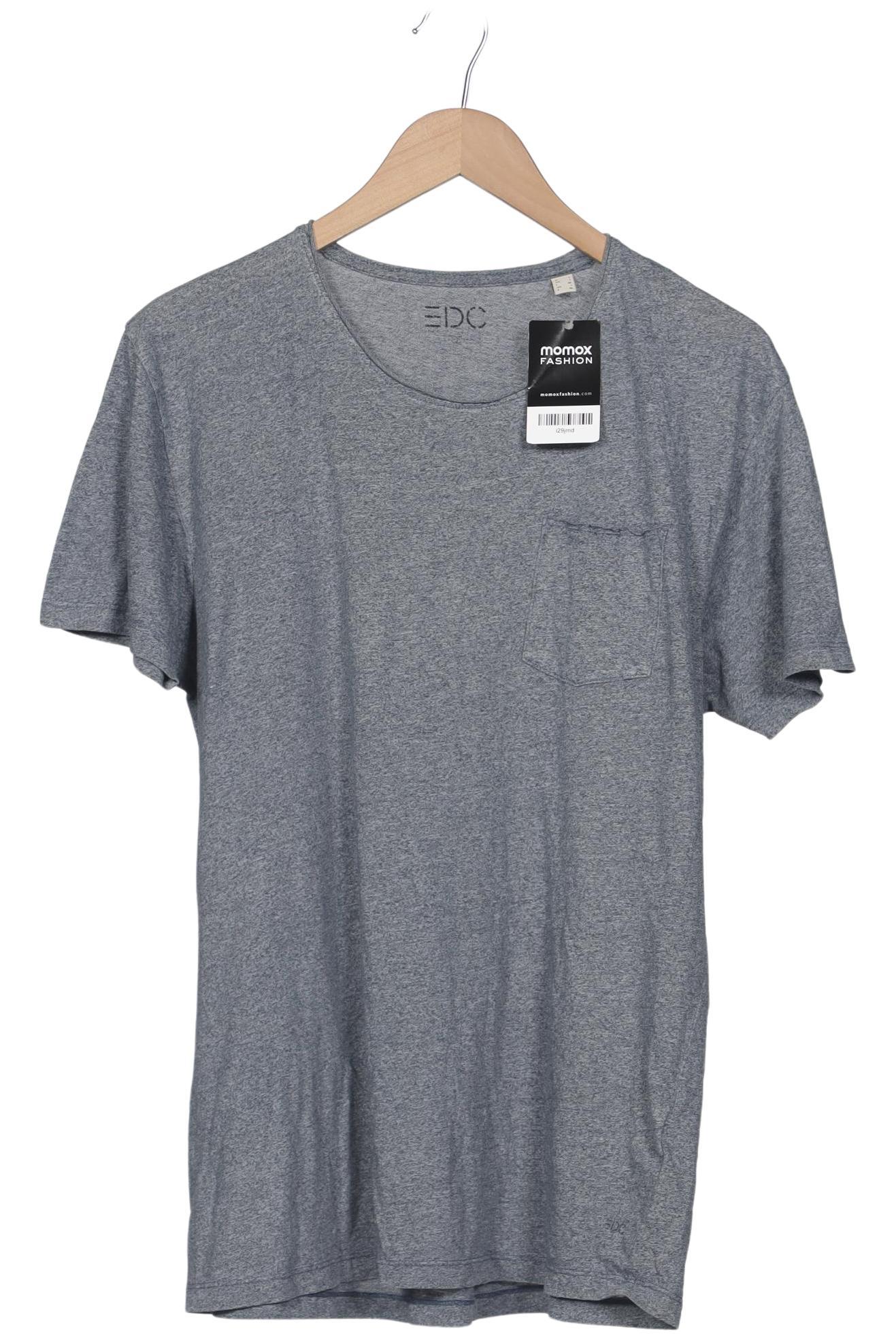 

edc by Esprit Herren T-Shirt, grau, Gr. 52