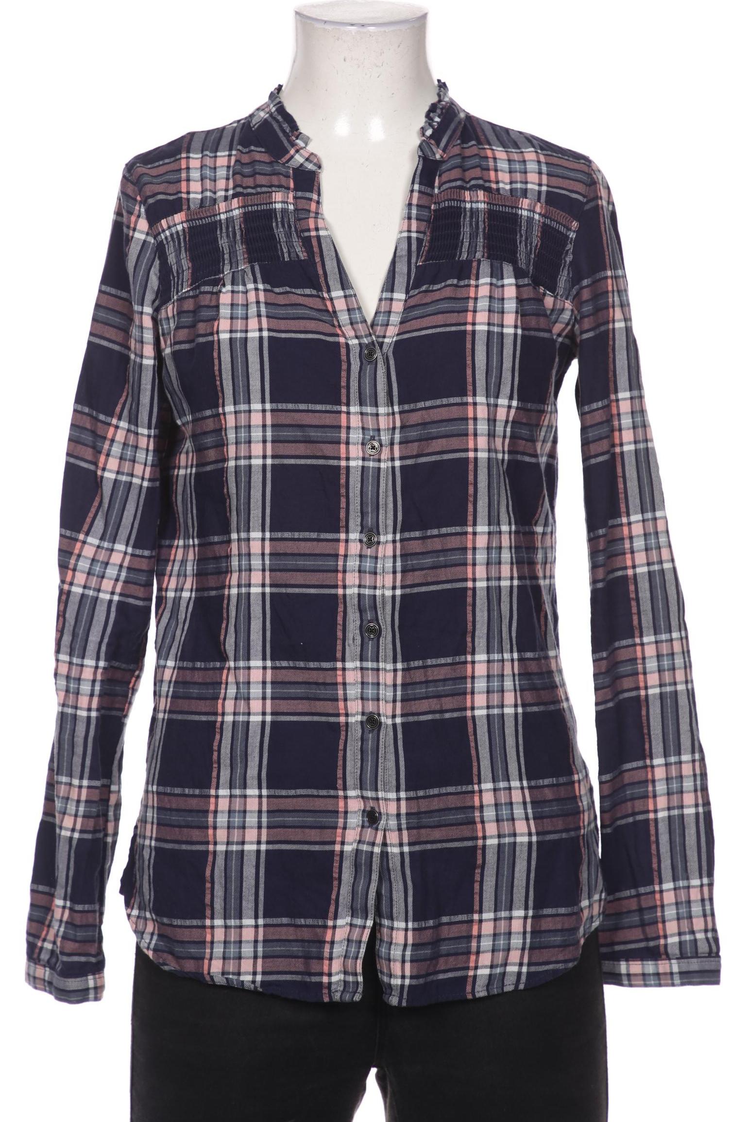 

edc by Esprit Damen Bluse, marineblau, Gr. 34