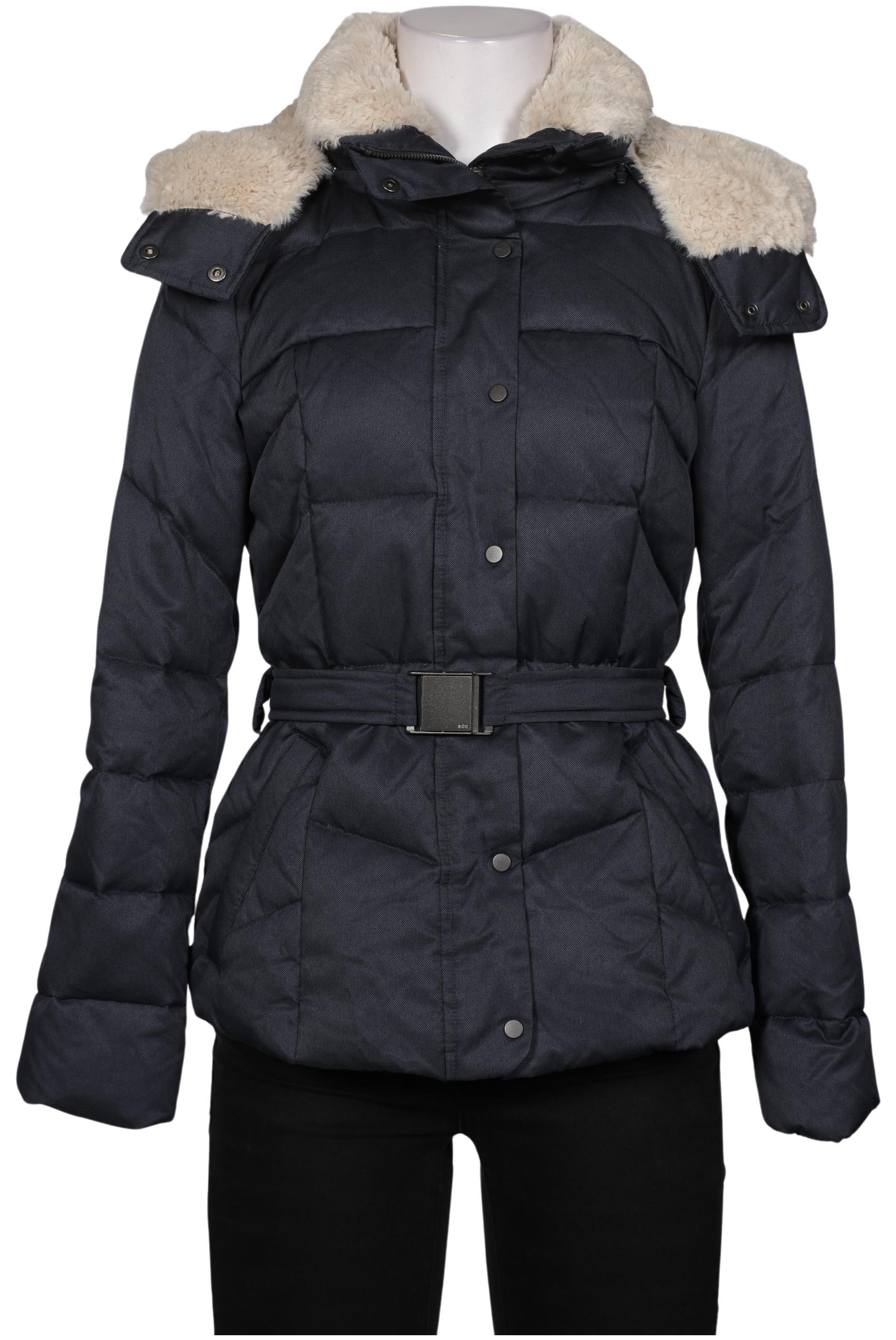 

edc by Esprit Damen Jacke, marineblau, Gr. 34