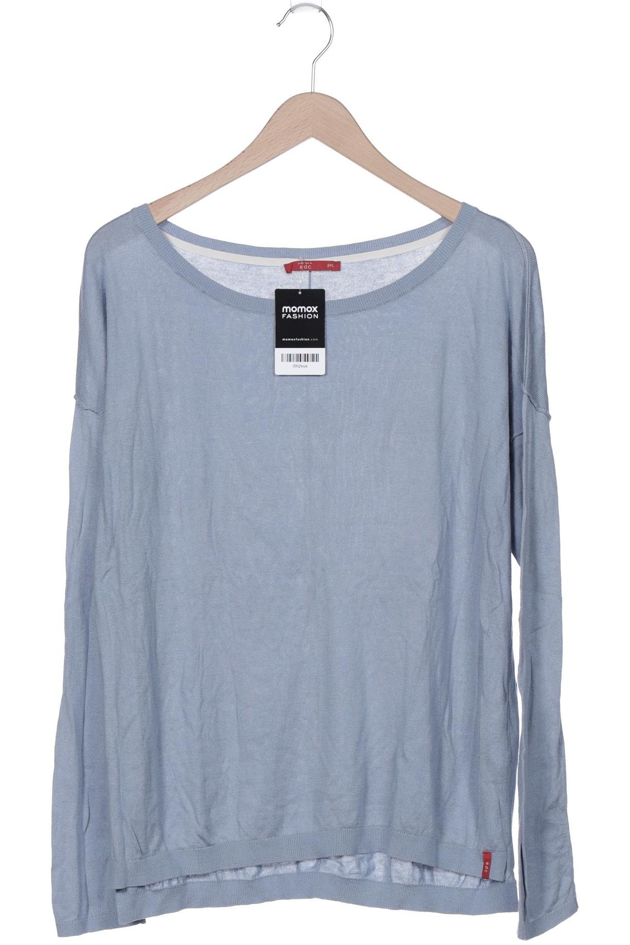 

edc by Esprit Damen Pullover, hellblau, Gr. 46