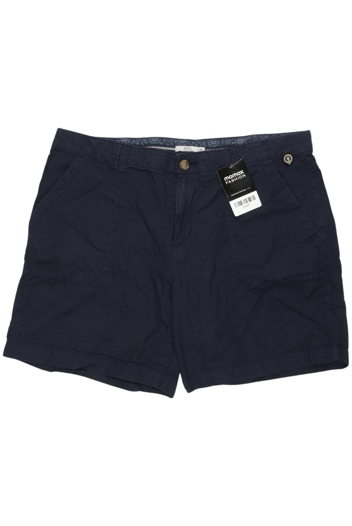 

edc by Esprit Damen Shorts, marineblau, Gr. 42