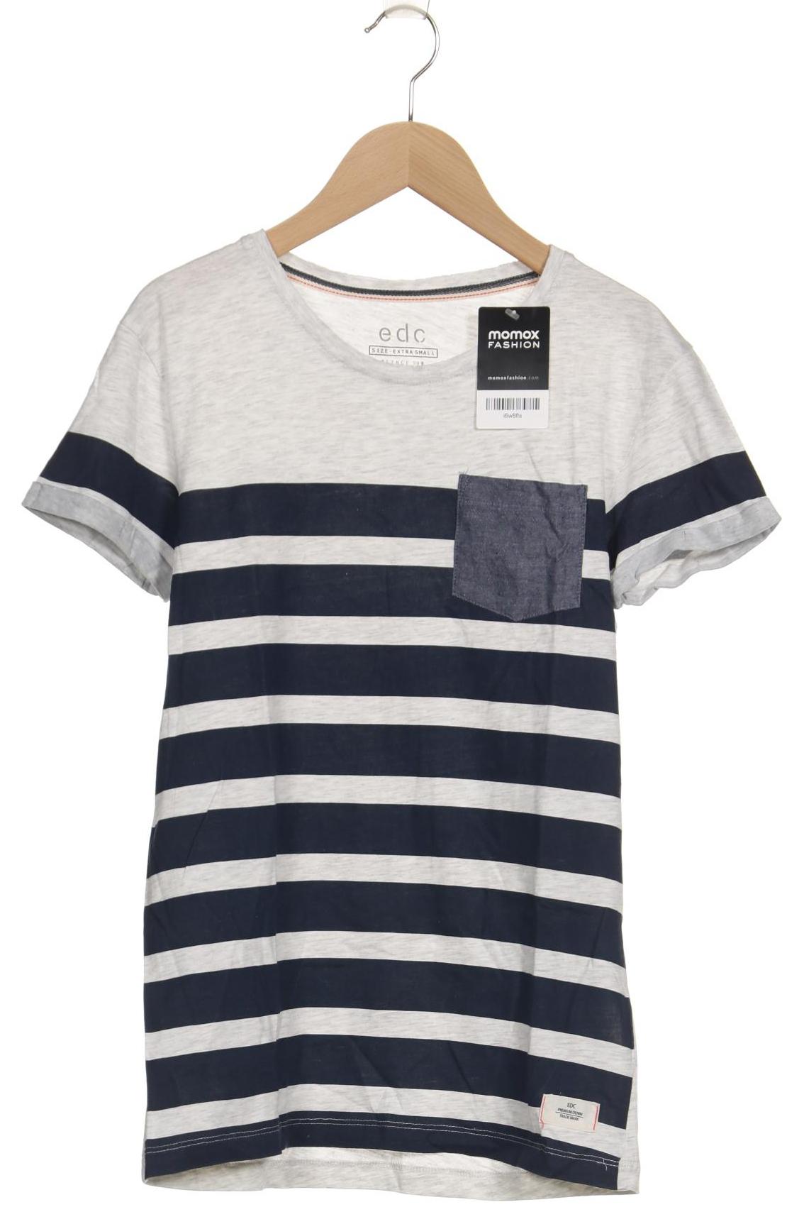 

edc by Esprit Herren T-Shirt, marineblau, Gr. 44