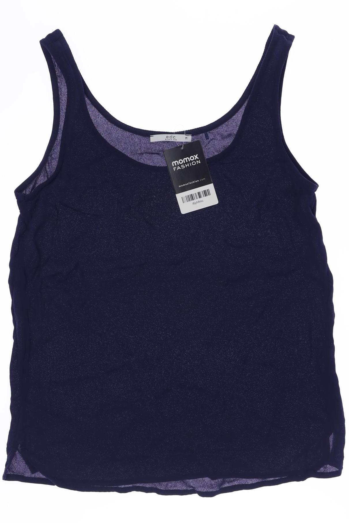 

edc by Esprit Damen Top, marineblau, Gr. 38
