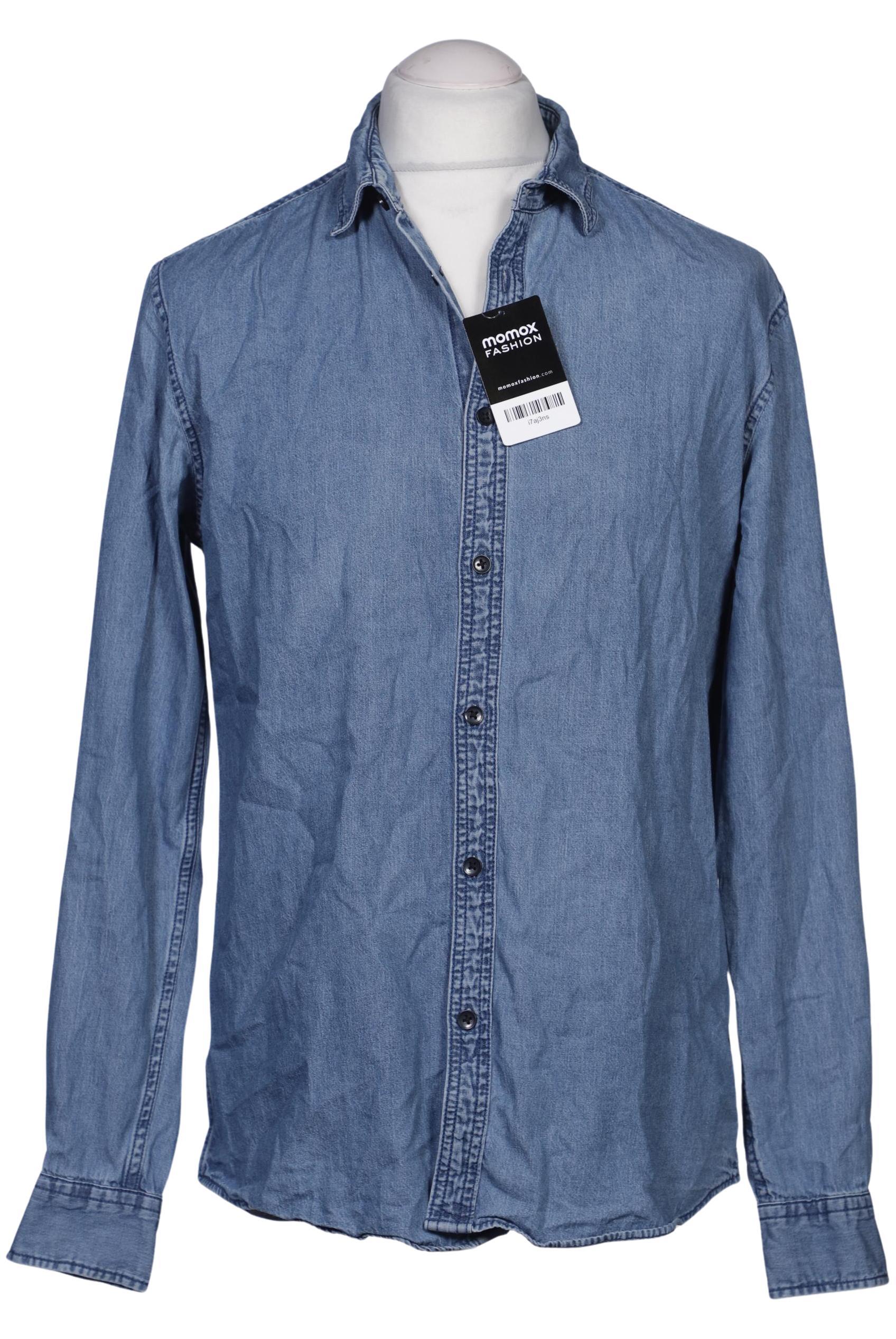 Thumbnail - edc by Esprit Herren Hemd, blau, Gr. 52