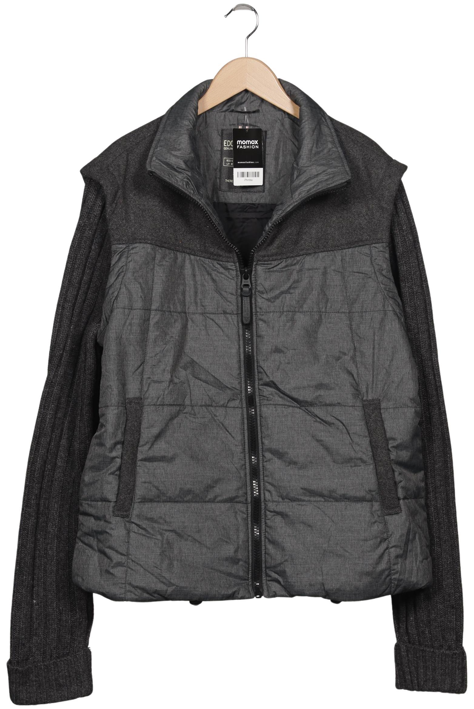 

edc by Esprit Herren Jacke, grau, Gr. 54