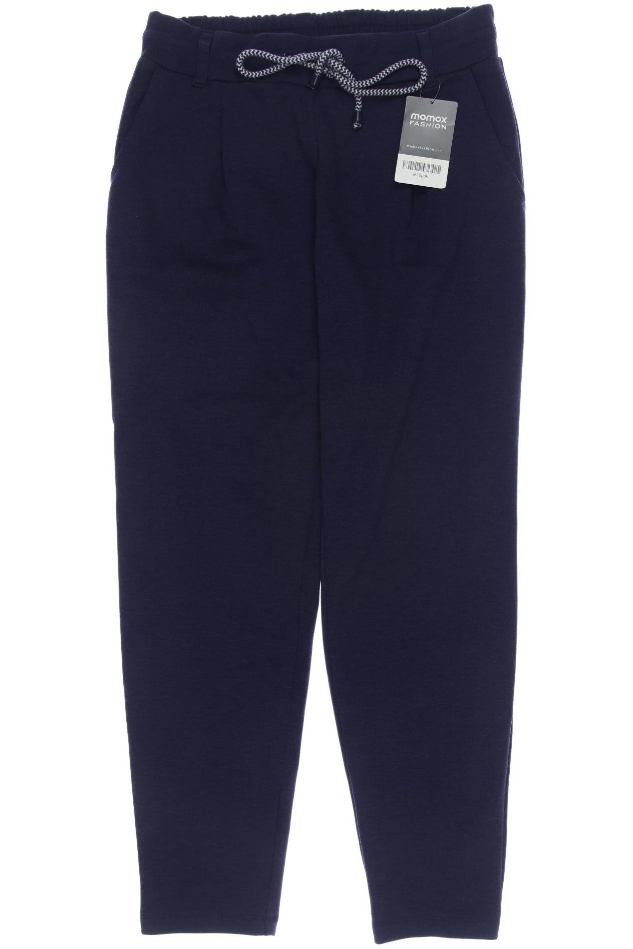 

edc by Esprit Damen Stoffhose, marineblau, Gr. 0