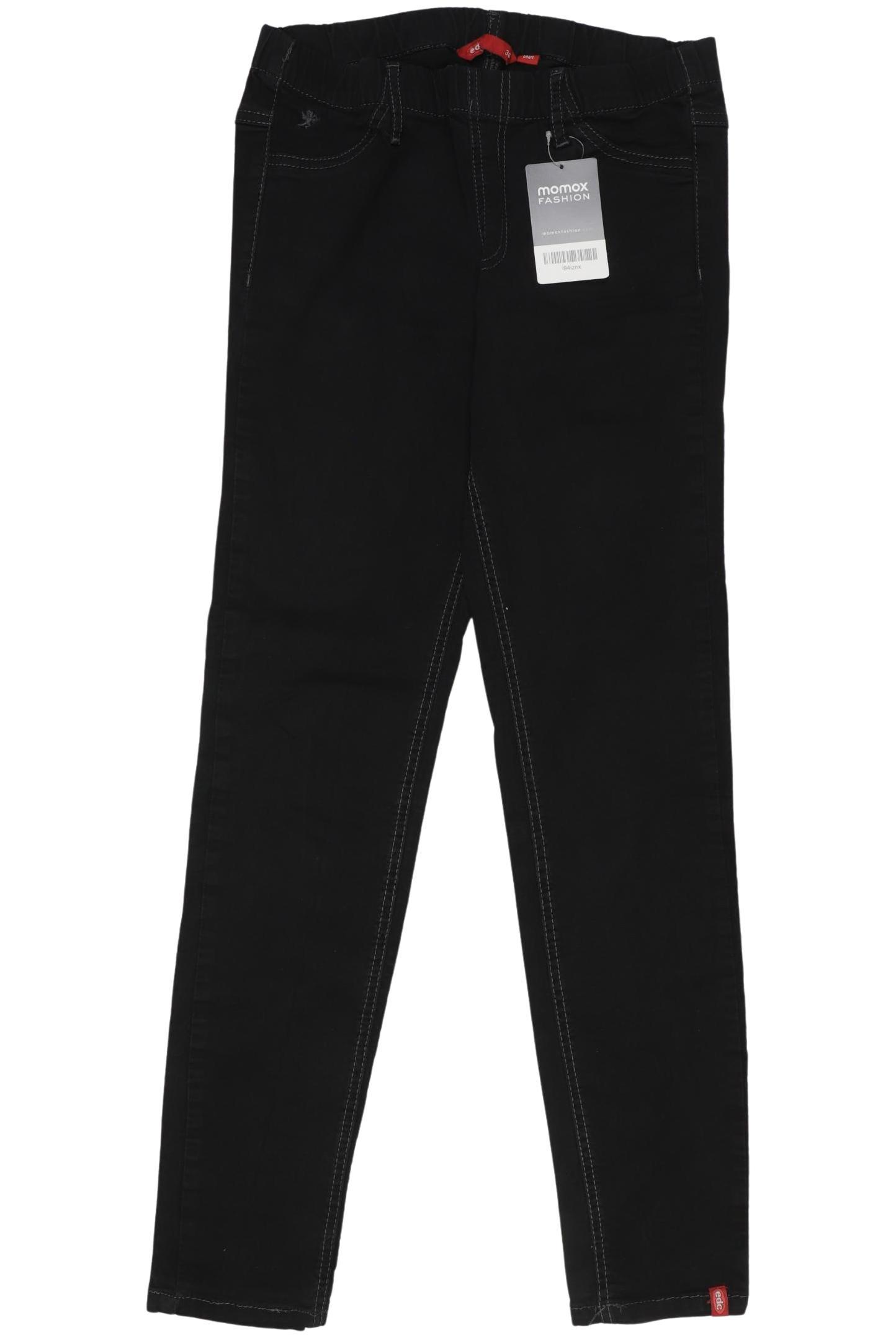 

edc by Esprit Damen Stoffhose, schwarz, Gr. 36