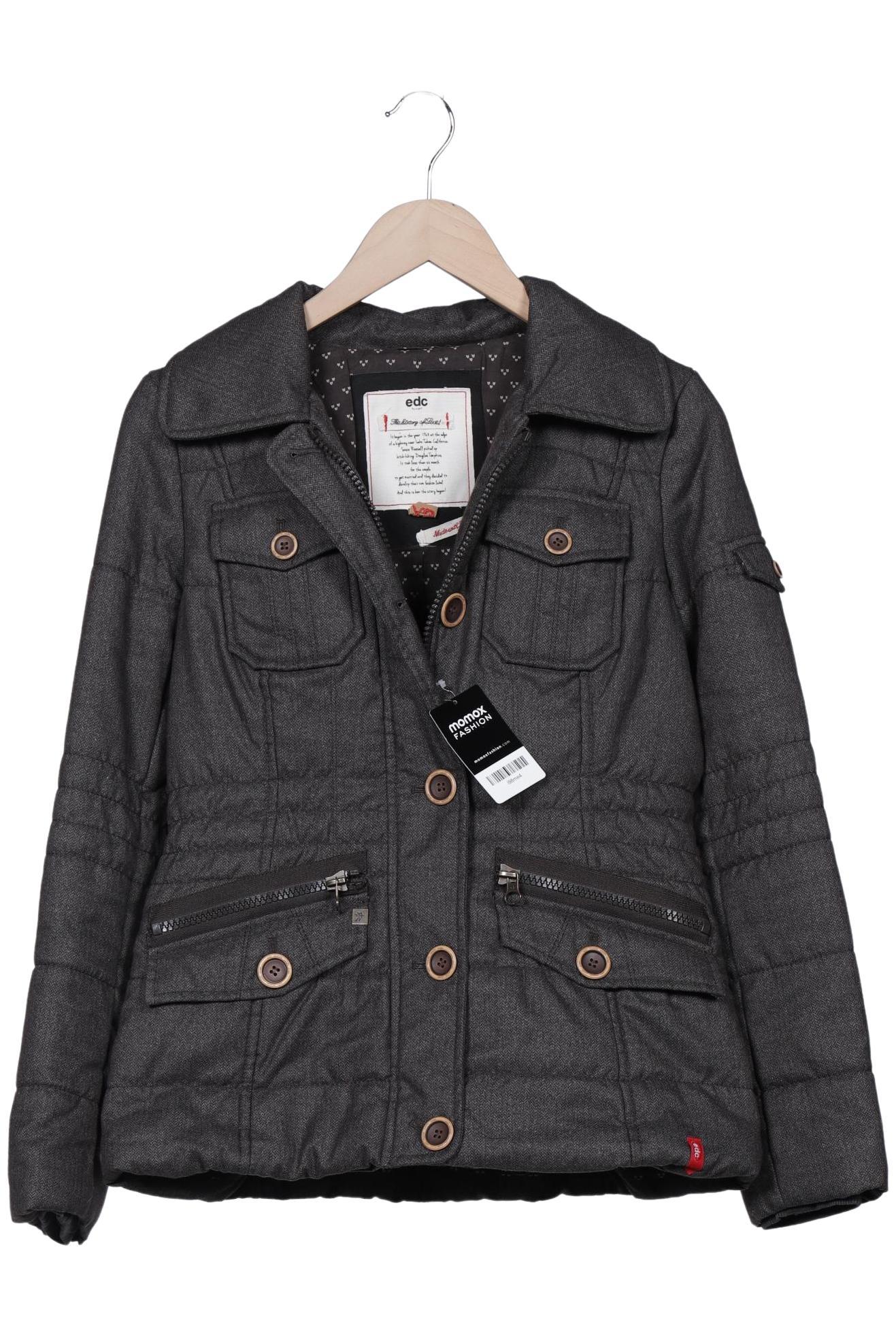 

edc by Esprit Damen Jacke, braun, Gr. 34