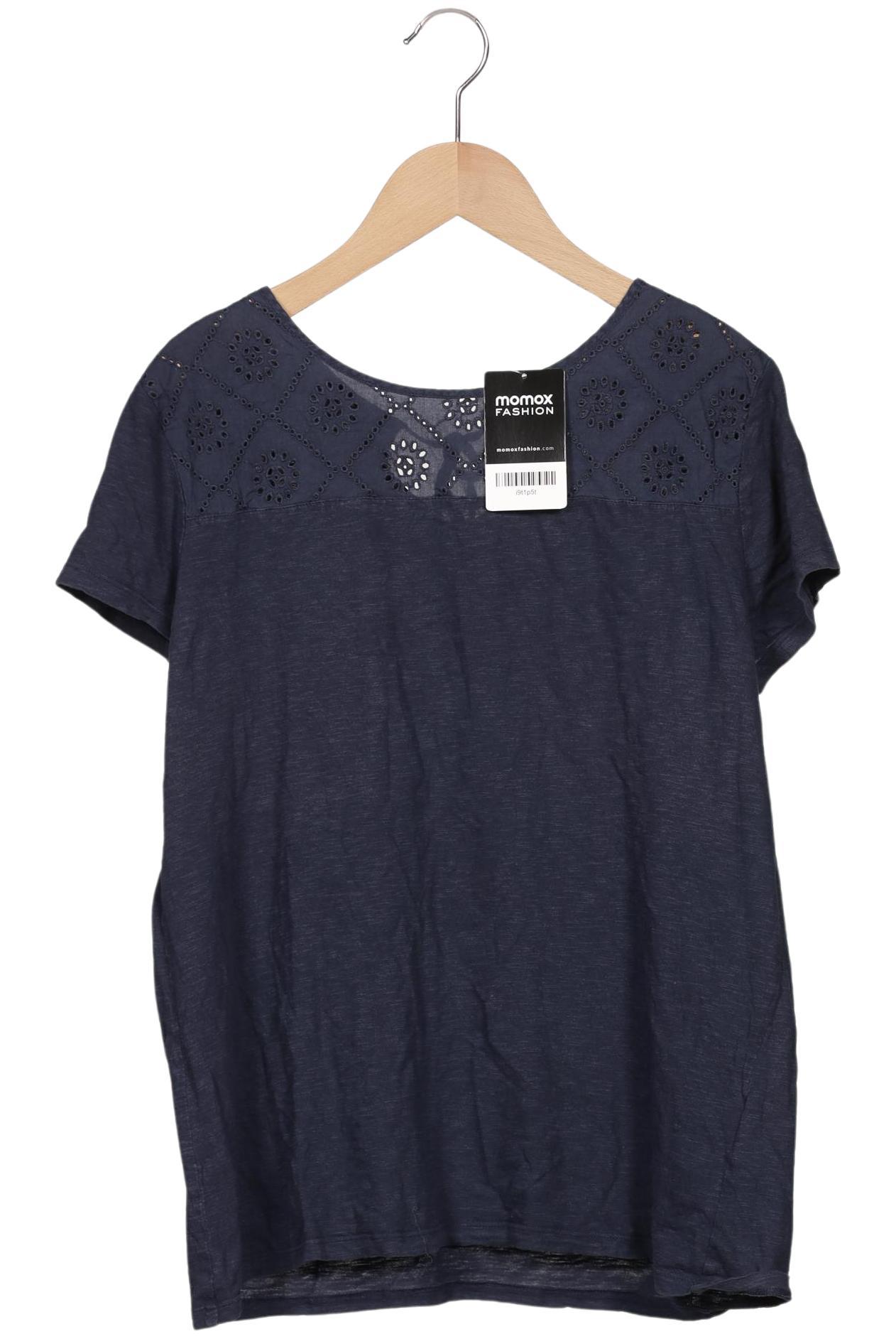 

edc by Esprit Damen T-Shirt, marineblau, Gr. 42