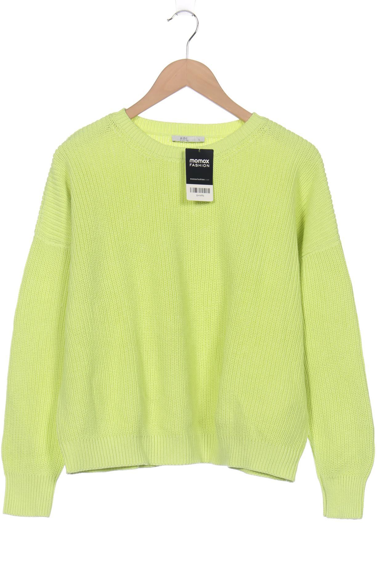 

edc by Esprit Damen Pullover, grün, Gr. 42