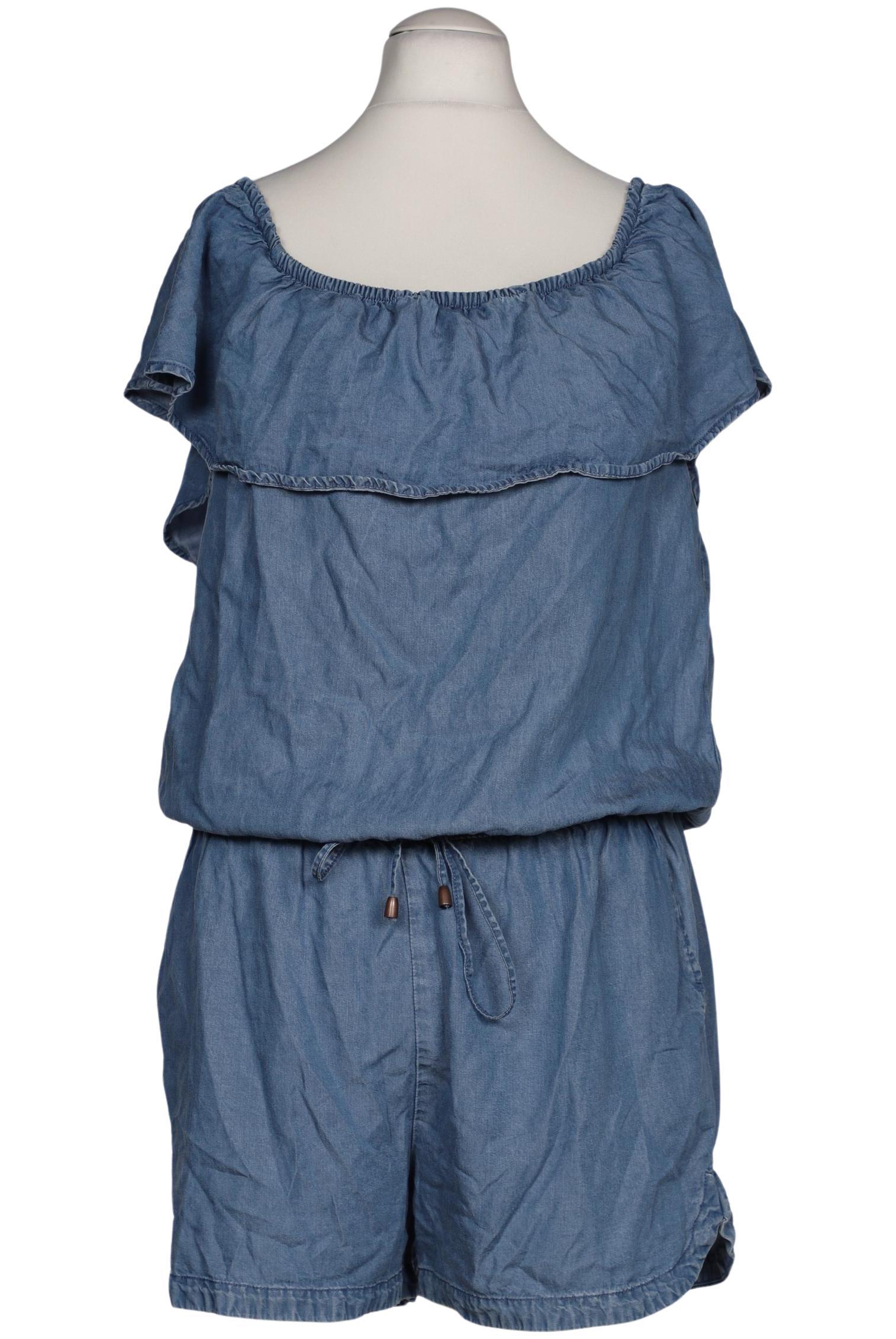 

edc by Esprit Damen Jumpsuit/Overall, blau, Gr. 38