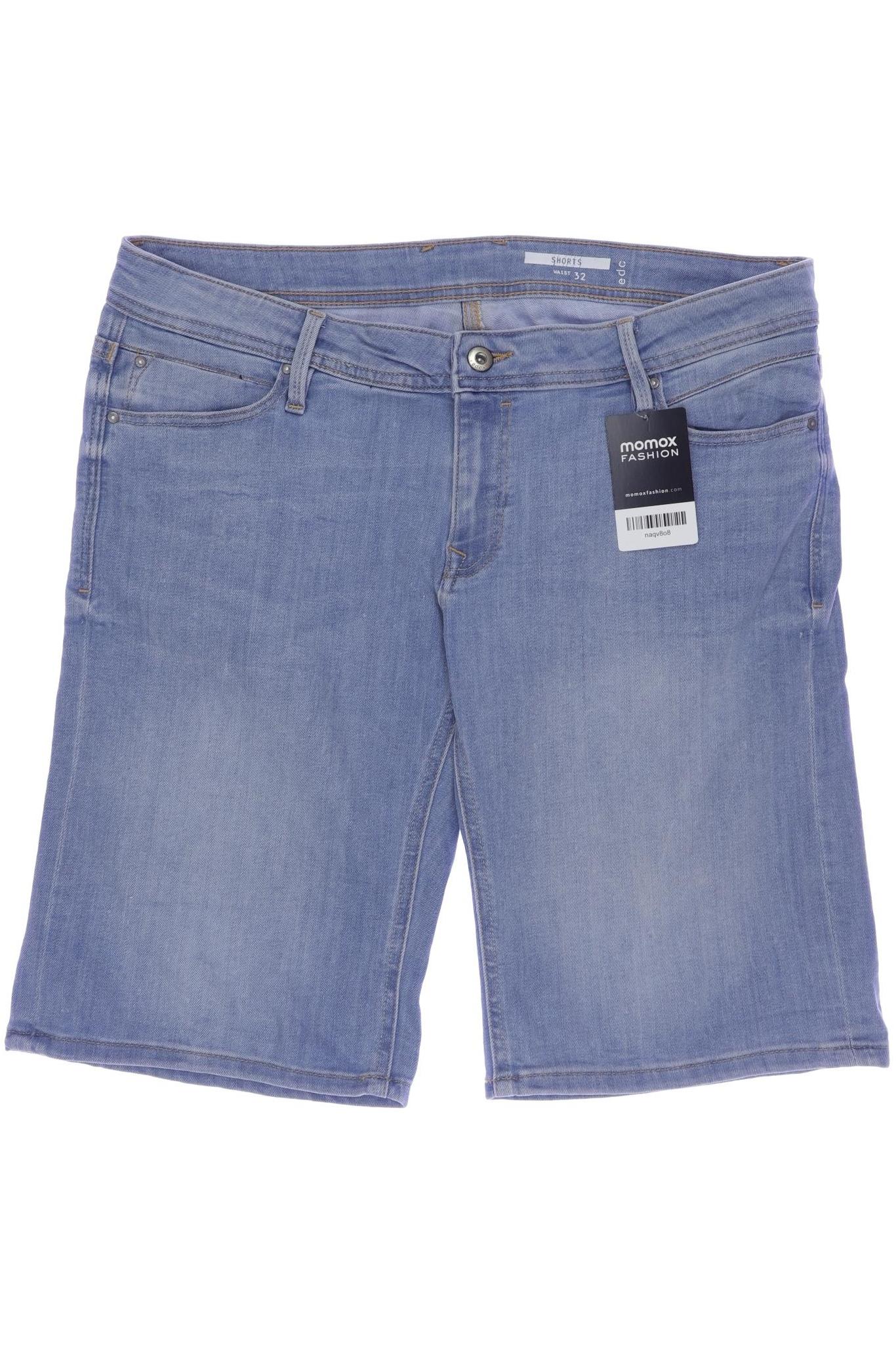 

edc by Esprit Damen Shorts, blau, Gr. 32