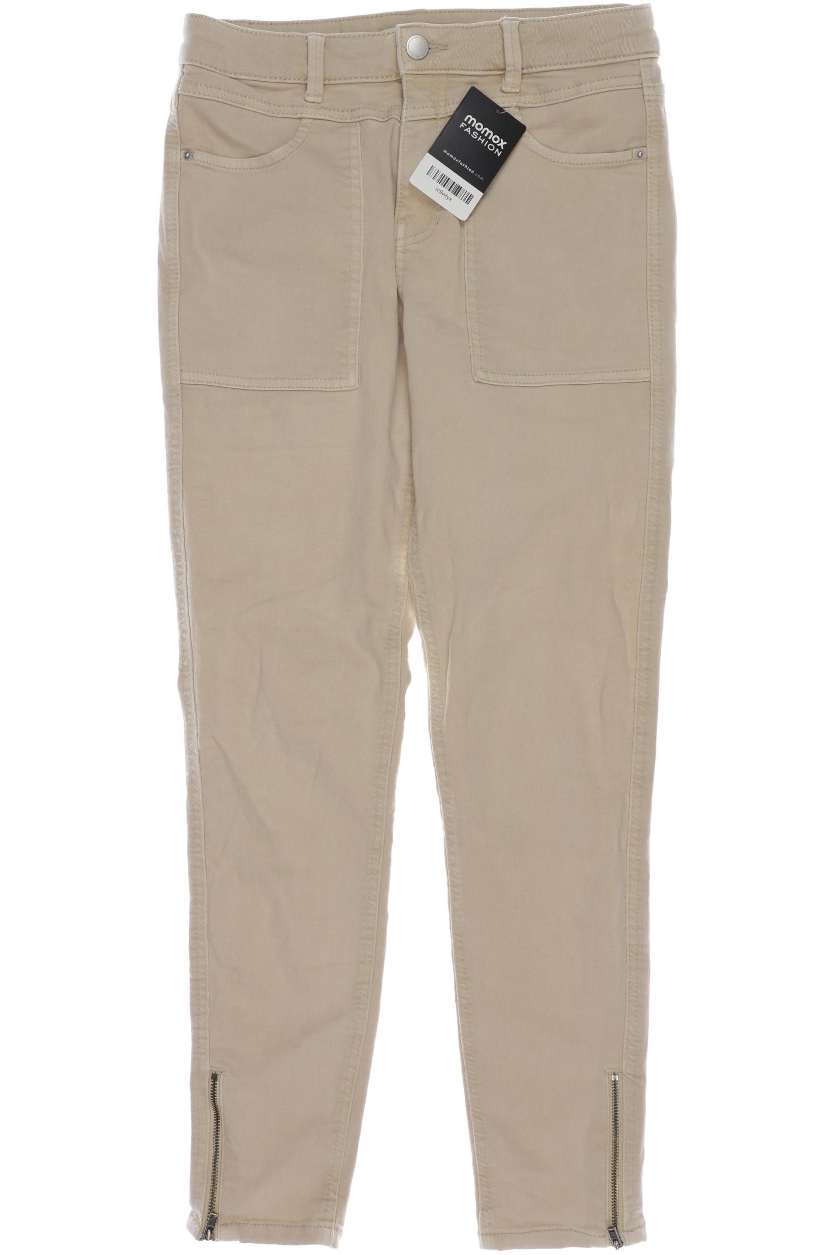 

edc by Esprit Damen Stoffhose, beige, Gr. 34