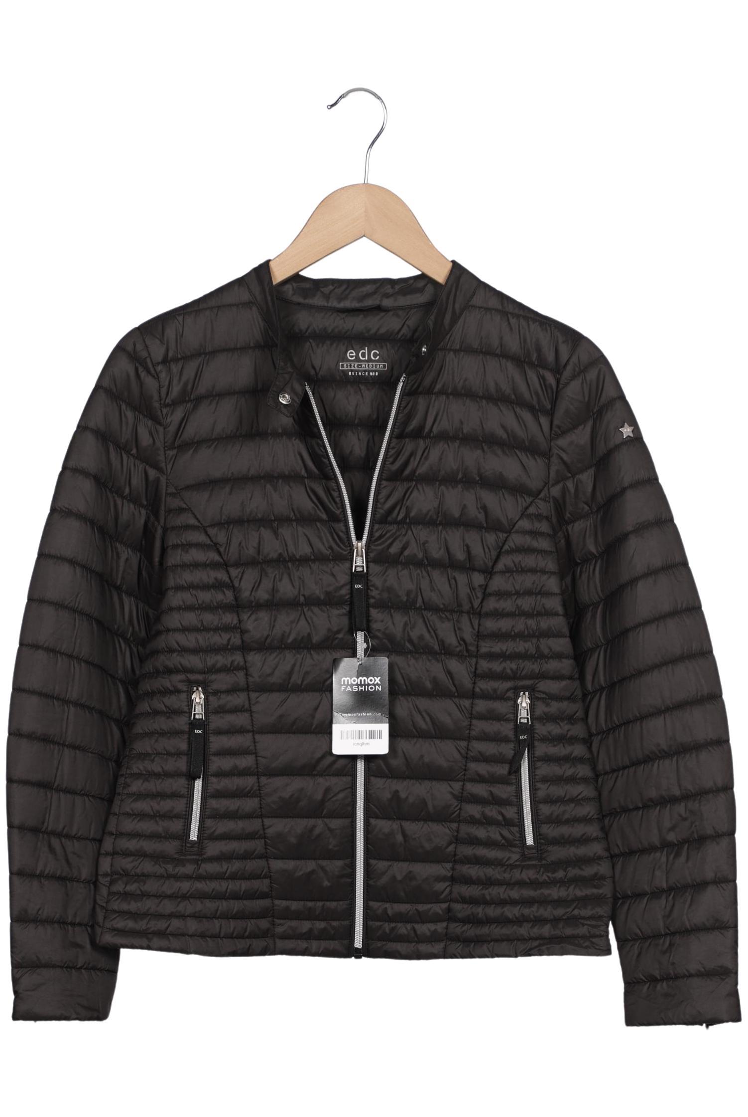 

edc by Esprit Damen Jacke, schwarz, Gr. 38