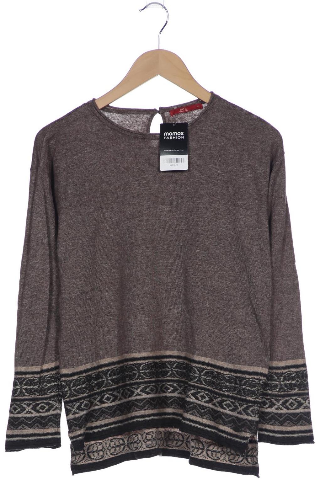 

edc by Esprit Damen Pullover, braun, Gr. 36