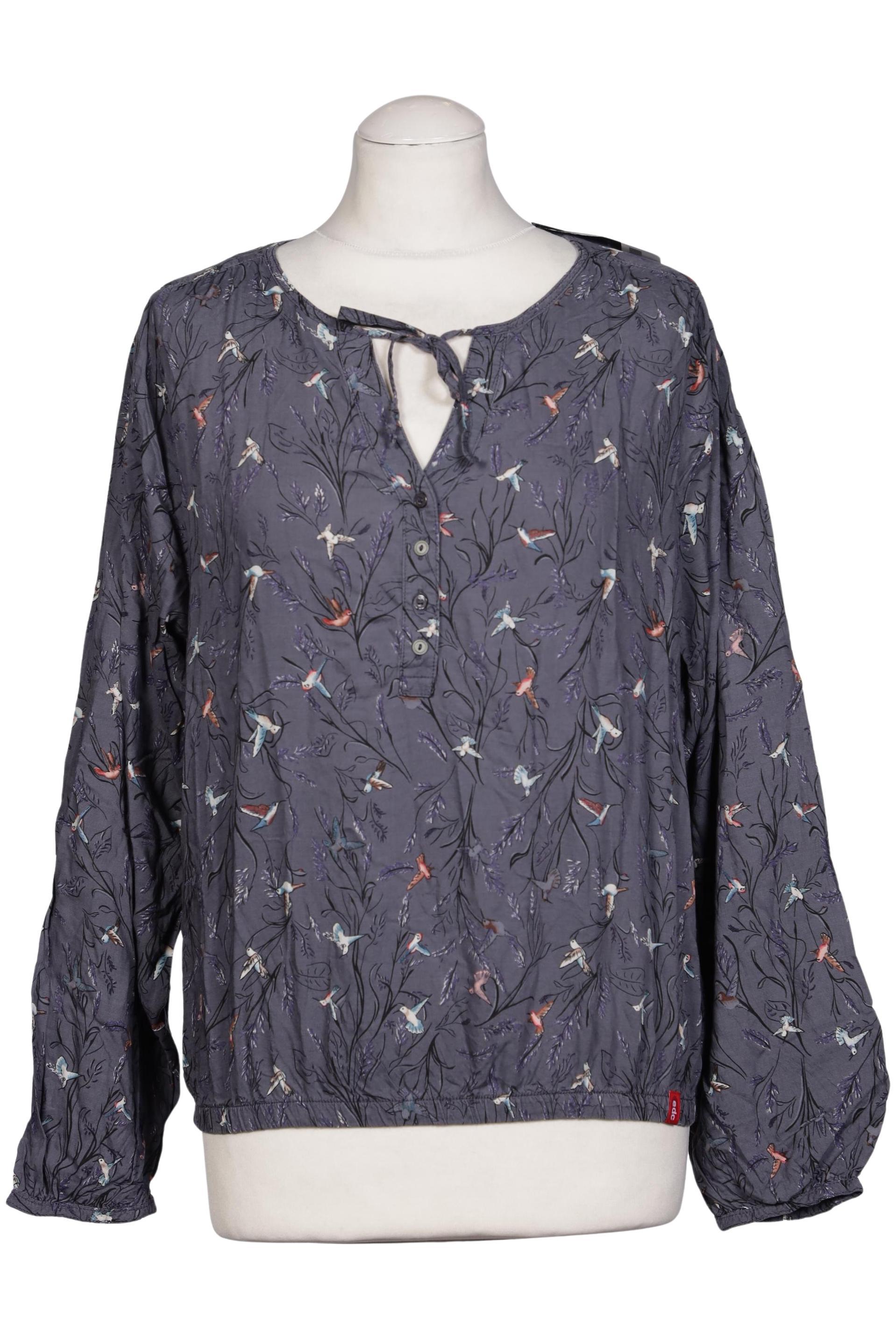 

edc by Esprit Damen Bluse, grau, Gr. 36