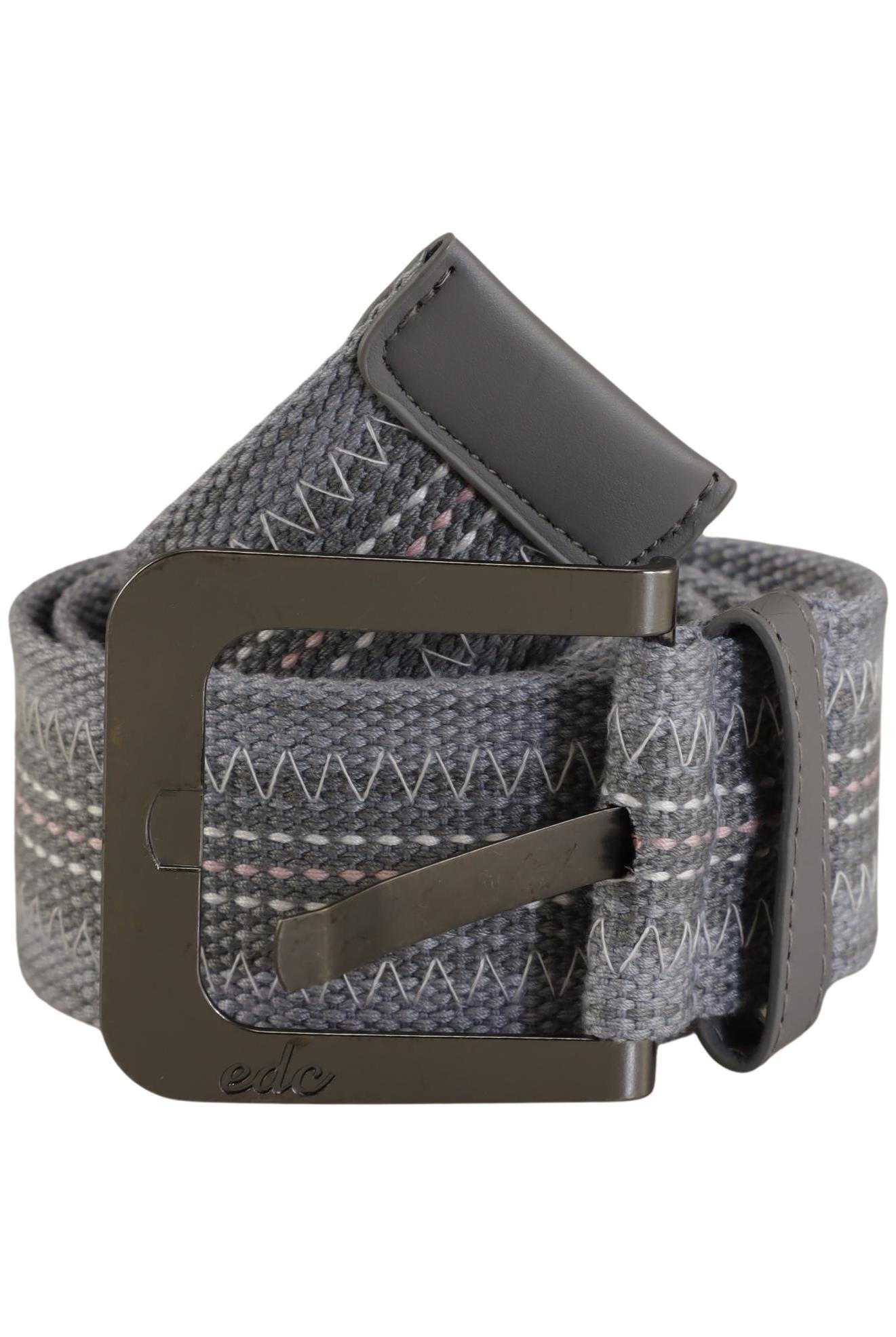 

edc by Esprit Damen Gürtel, grau, Gr. 75