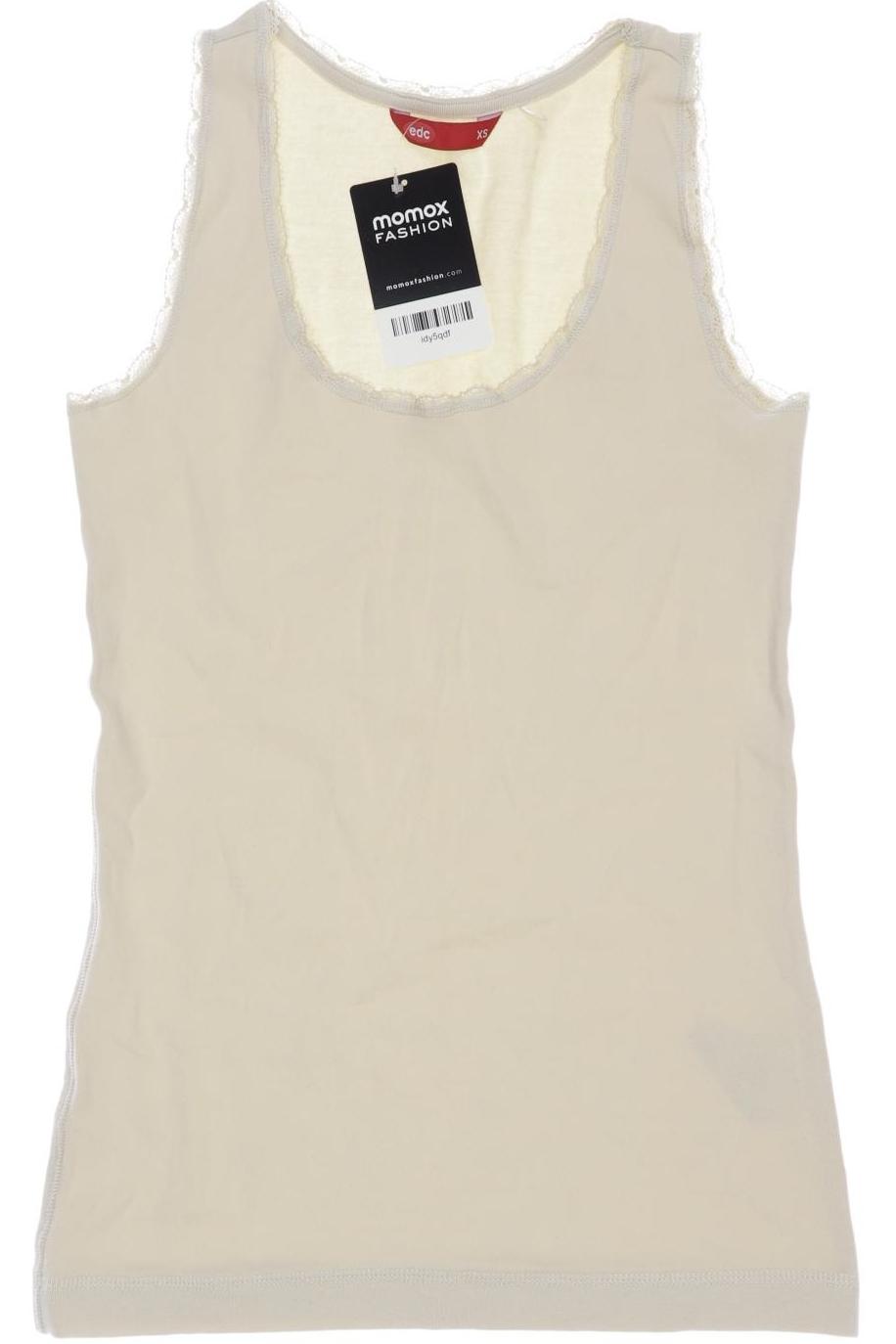 

edc by Esprit Damen Top, beige, Gr. 34
