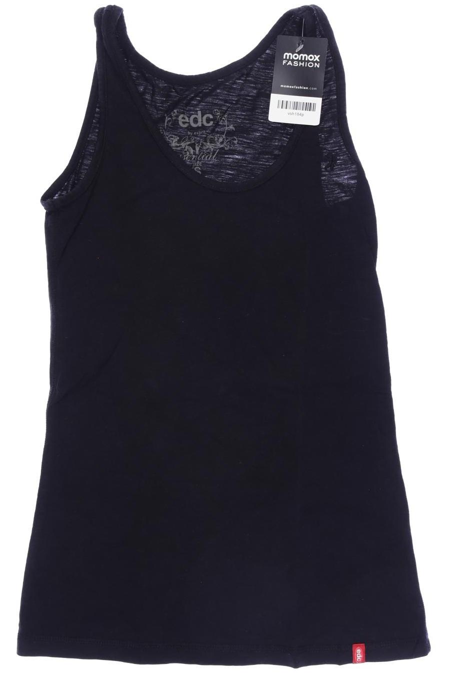 

edc by Esprit Damen Top, schwarz, Gr. 36